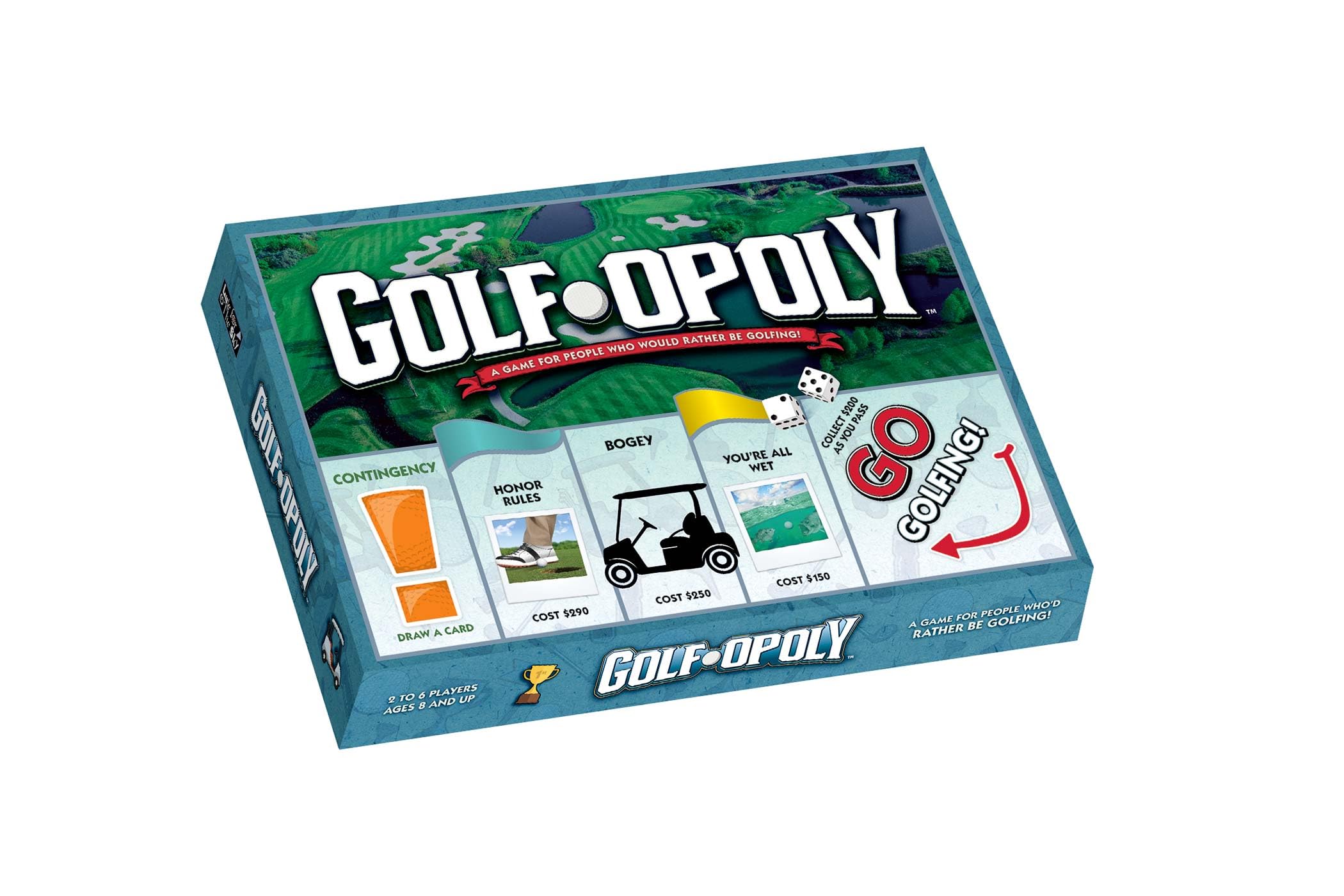 Amazon.com: Outset Media Golf-Opoly Board Game - A Property