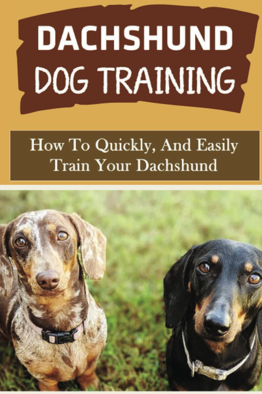 Dachshund Dog Training: How To Quickly, And Easily Train Your Dachshund