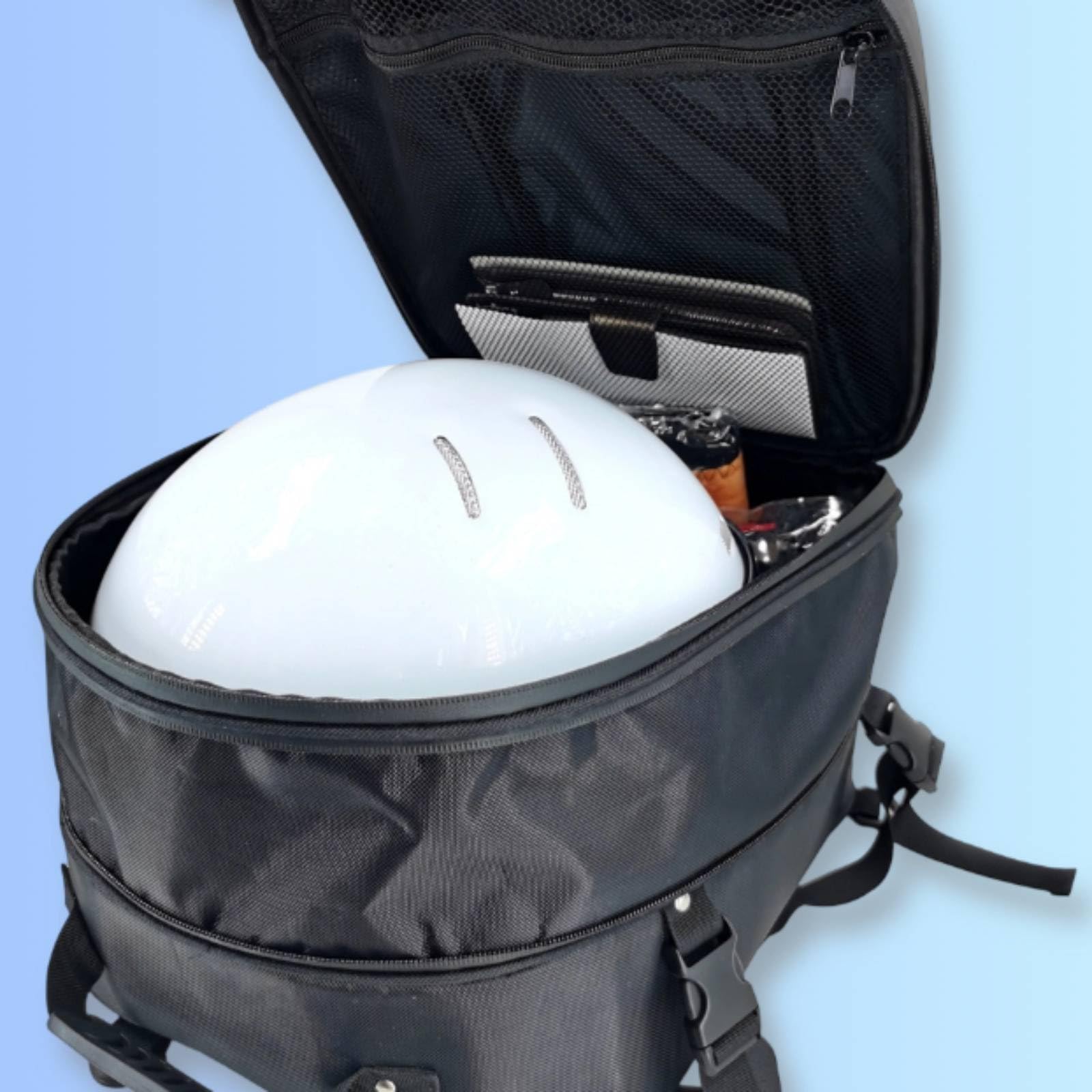 Borsa Espandibile Strutturata Bagaglio Viaggio Riflettente per ciclisti