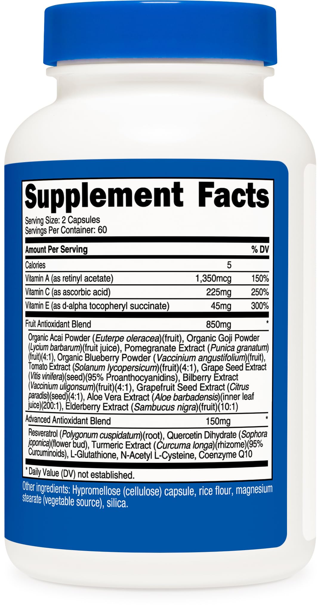 Nutricost Super Antioxidants (1000mg) 120 Capsules, 60 Servings — Amazon image 5