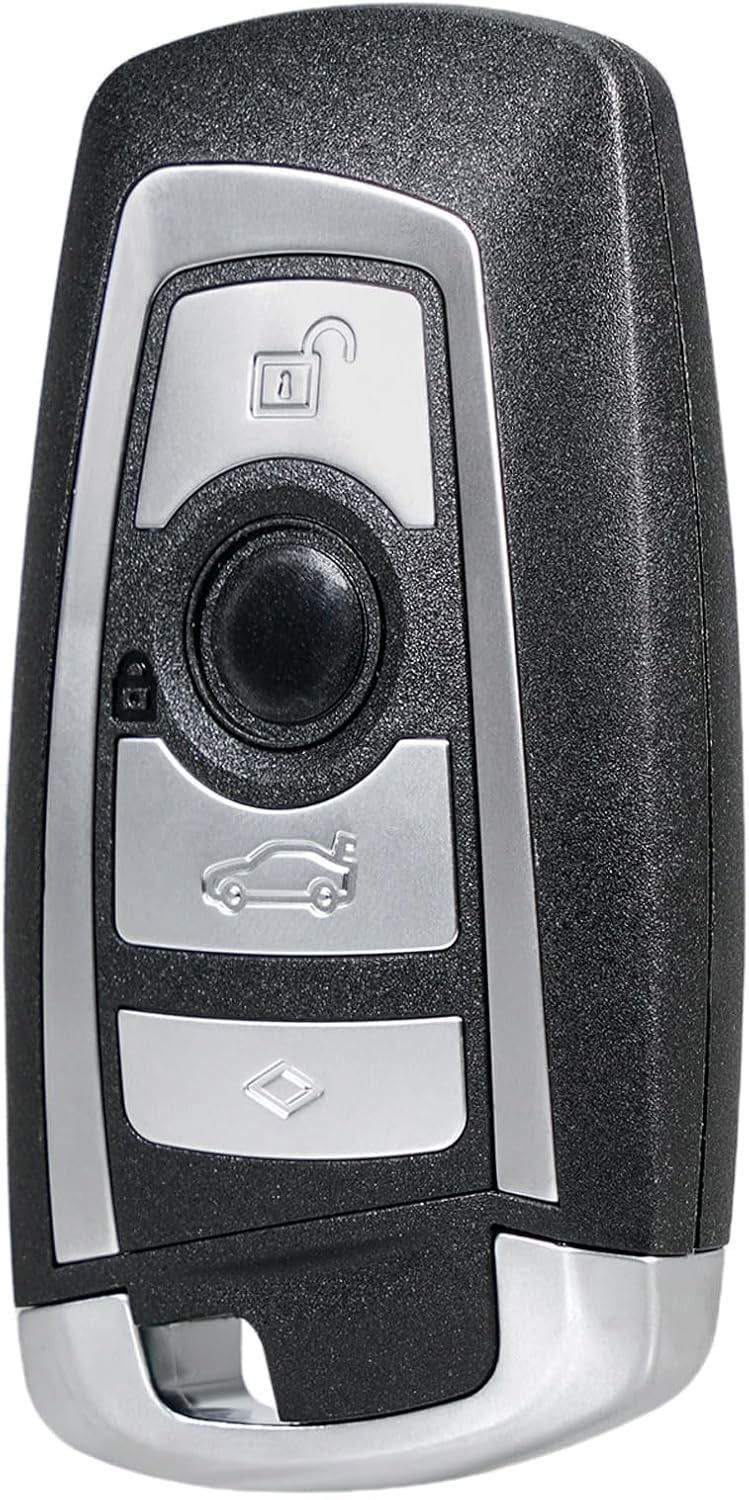 TA-VIGOR Keyless Entry Remote Control Car Key Fob Replacement 315MHz Compatible with BMW 525i 535d 530i 740i 750Li 760Li Series 2009-2016 PCF794 Chip for KR55WK49863 CAS4/FEM