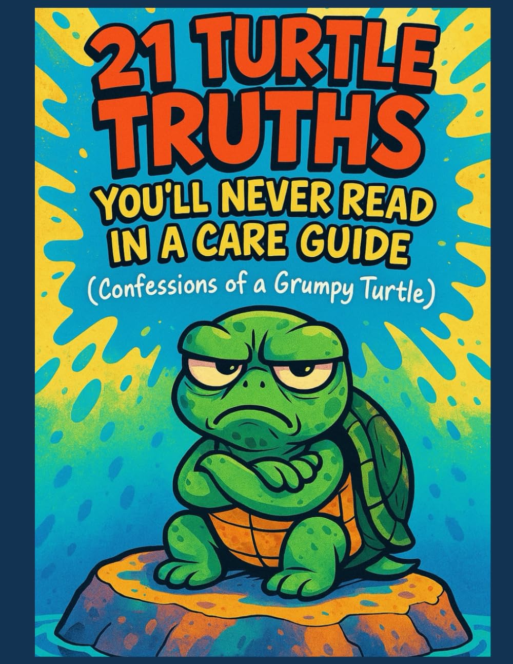 21 Turtle Truths You’ll Never Read in a Care Guide (Confessions of a Grumpy Turtle): Funny Turtle Book for Owners – Real Turtle Behavior, Attitude, and Care Tips Told from a Grumpy Pet’s Point of View