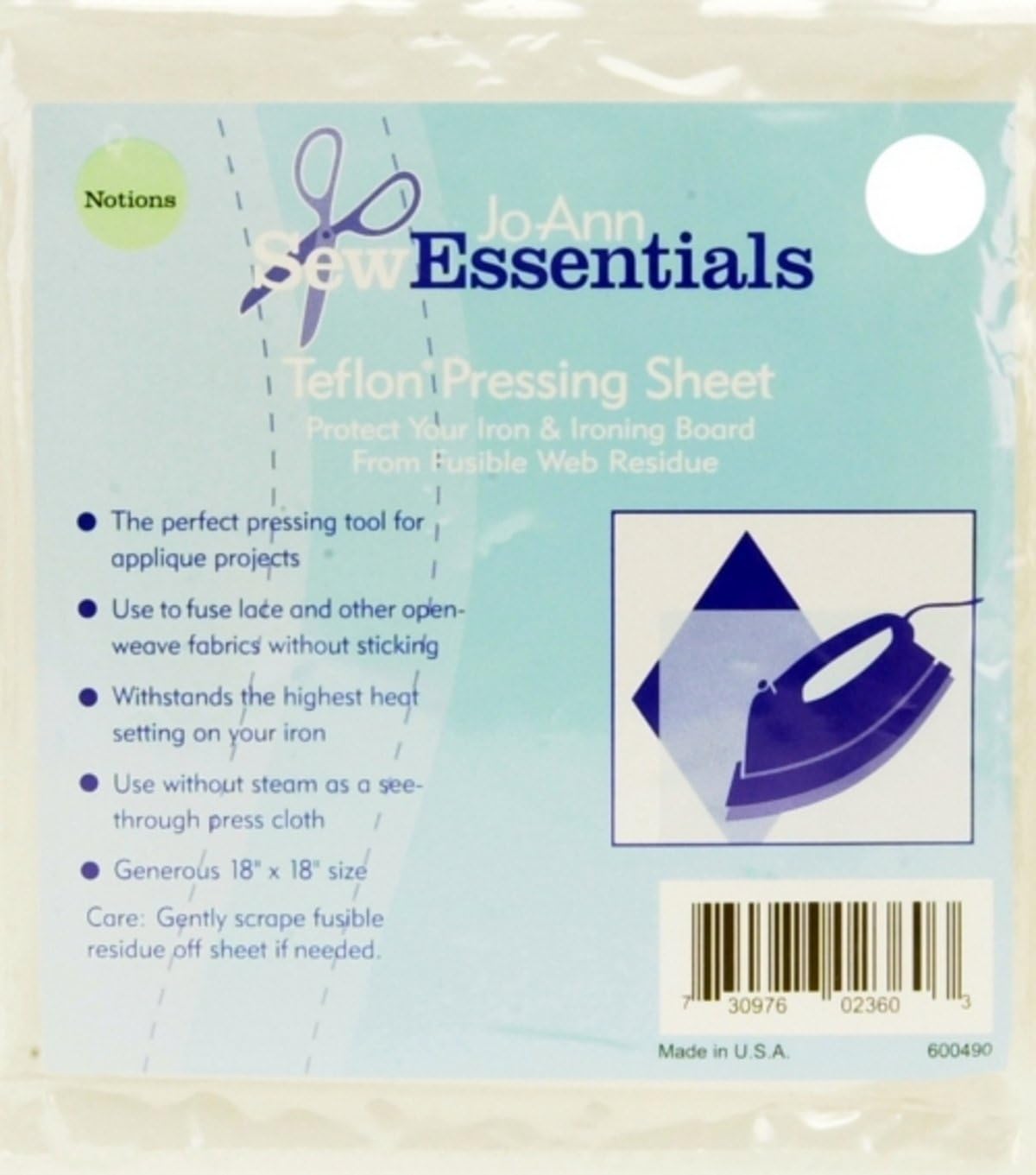 Sew Essentials Teflon Pressing Sheet