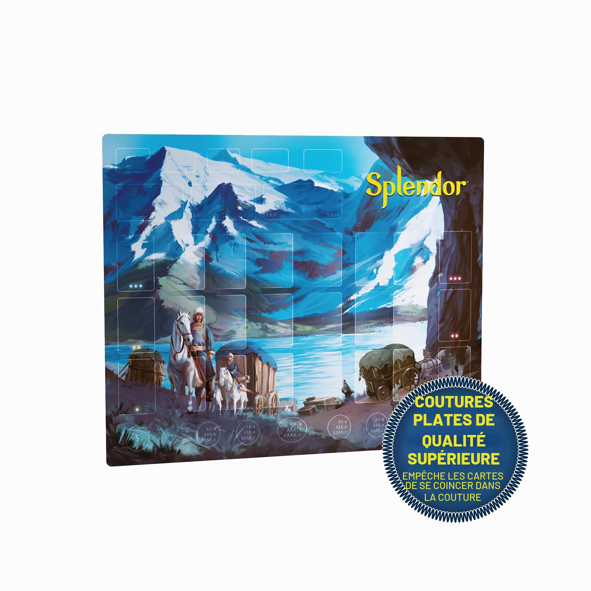 Gamegenic, Splendor Tapis de Jeu 70 x 55 cm, épaisseur 2 mm