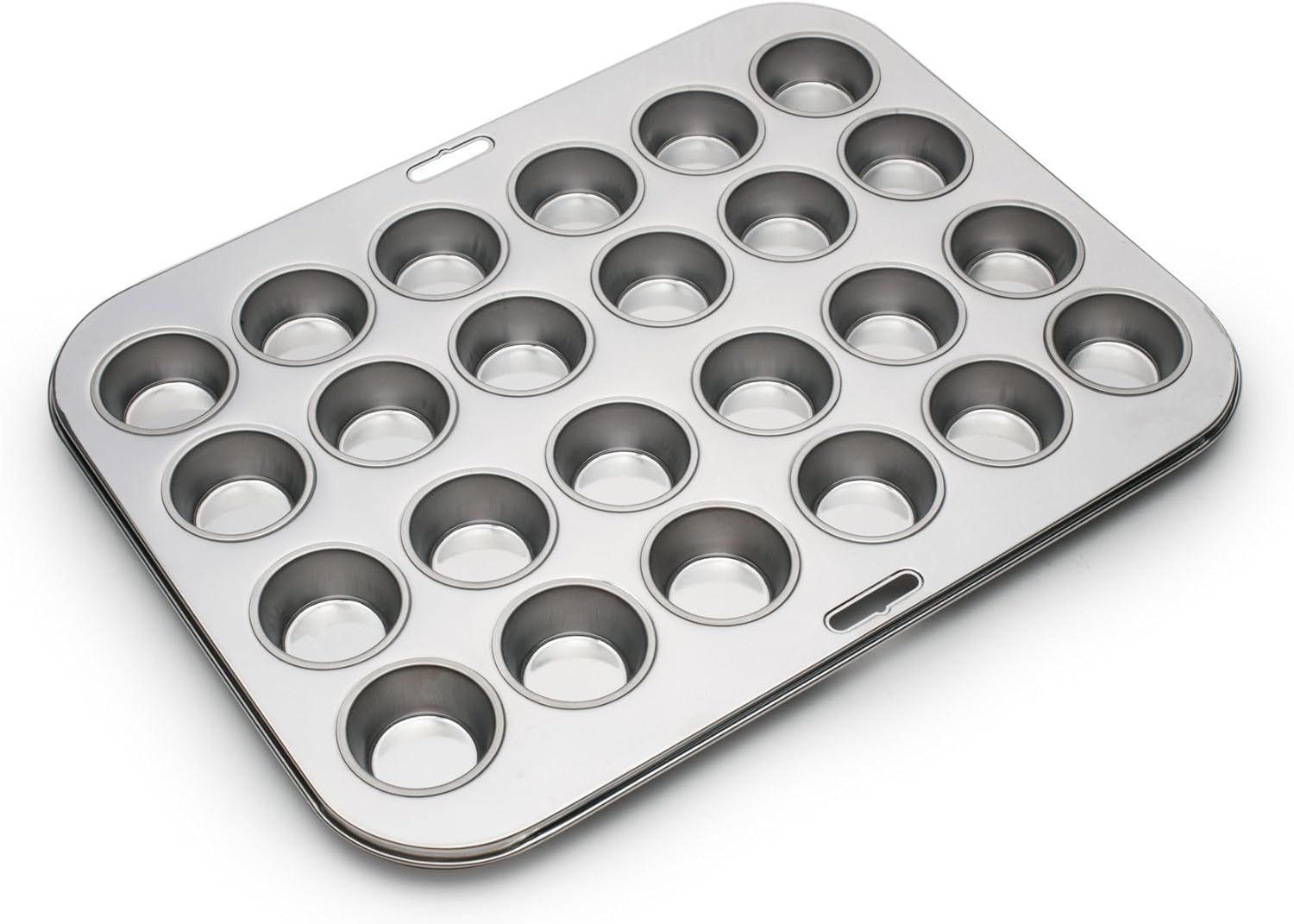 Fox Run Mini molde para muffins 24 tazas acero inoxidable