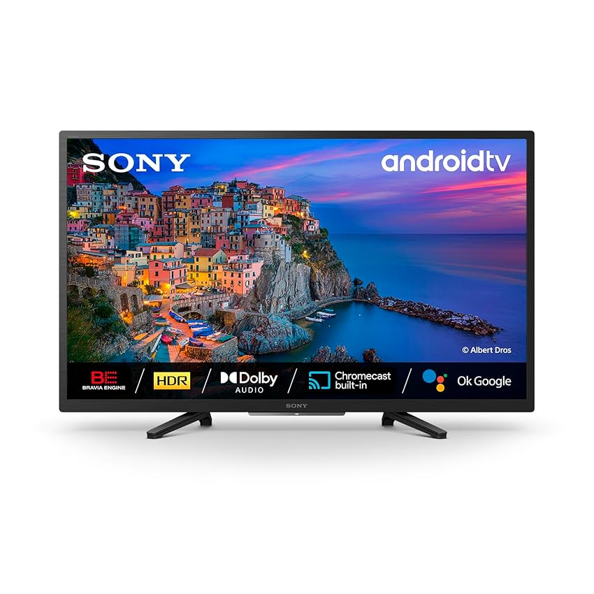Immagine del prodotto Sony BRAVIA KD-32W800 - Smart TV 32 pollici, HD Ready LED, HDR, Android TV, KD32W800PAEP (Classe di efficienza energetica F)