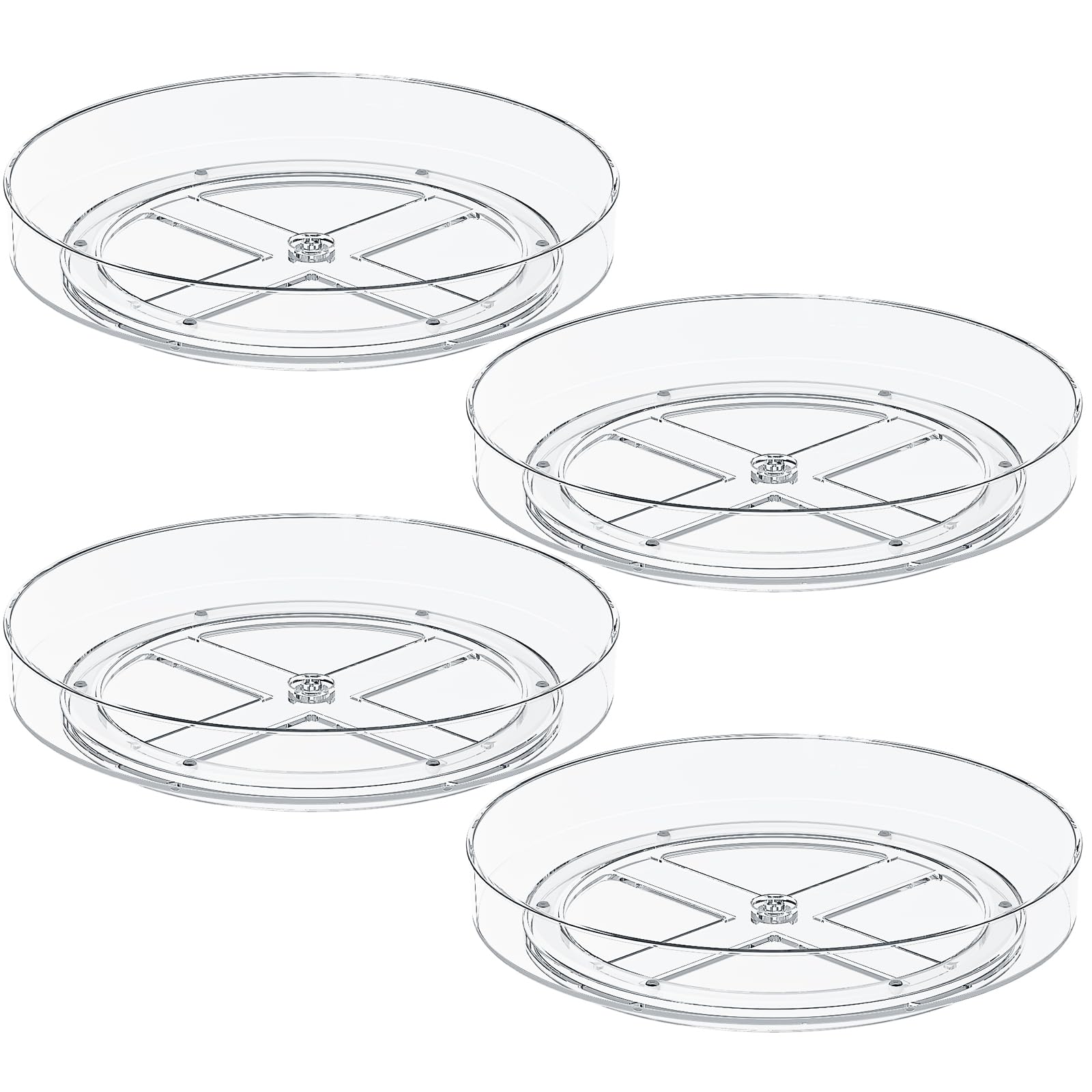 Photo 1 of Lulltou 4 Pack 10 Inch Lazy Susan Organizer