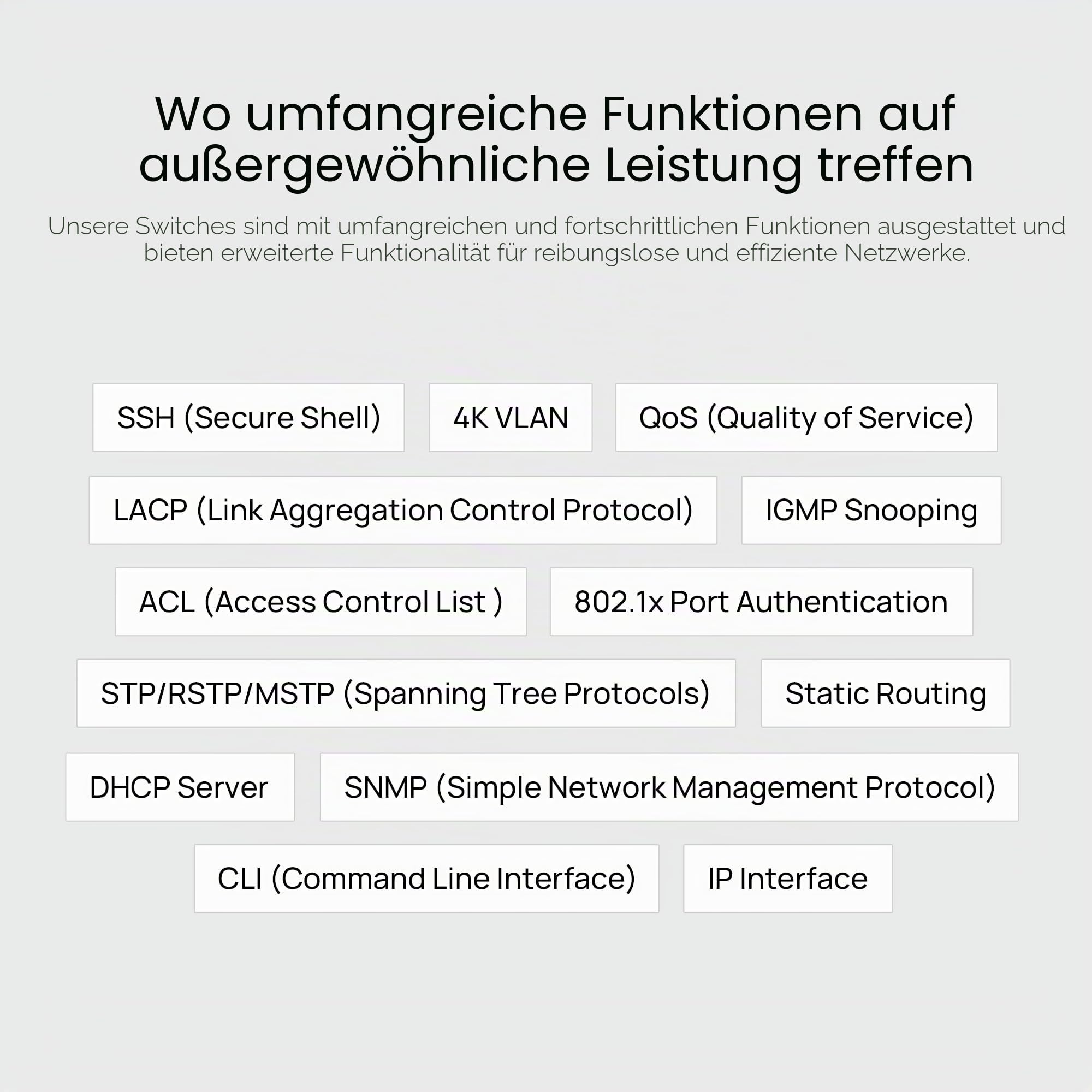 TP-Link TL-SG2016P | 16 Port Gigabit Smart Managed PoE Switch | 8 PoE+ Port @ 120W | Omada SDN integriert | PoE Recovery | IPv6 | Static Routing | L2/L3/L4 QoS | begrenzter lebenslanger Schutz