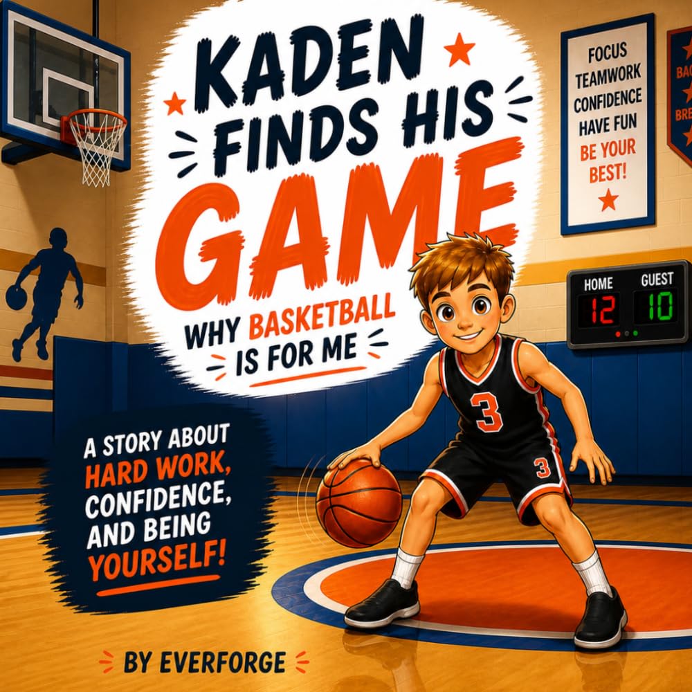 Why Basketball is For Me: A Kids Basketball Story About Confidence, Trying New Things, and Being Yourself (The For Me Series)