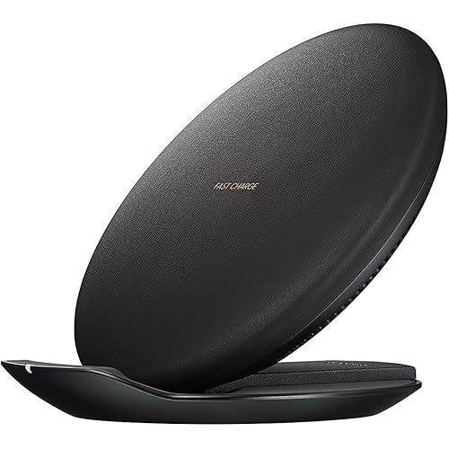 Samsung Qi Certified Fast Charge Wireless Charging Convertible Stand/Pad - US Version - Black - EP-PG950TBEGUS
