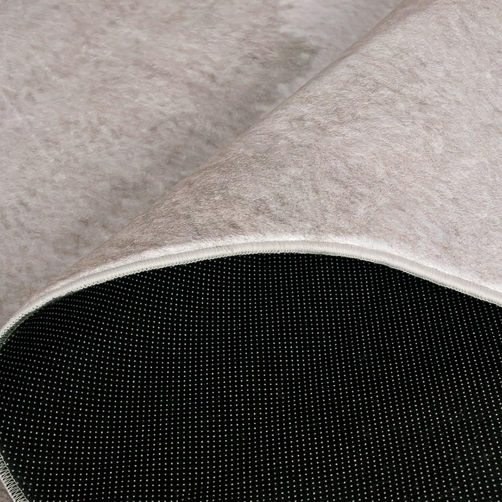 Mazovia Tapis Salon 120x160cm Beige Abstrait Design Antidérapant Décoratif