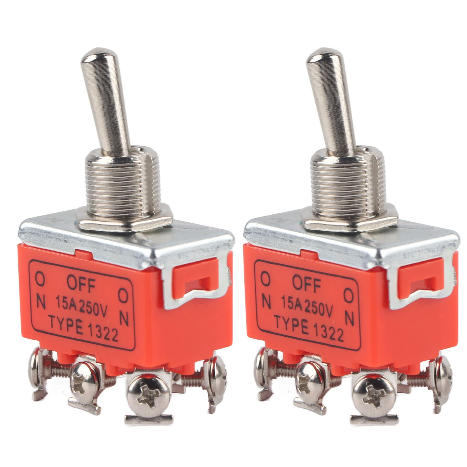 TOPINCN Motor Switch CW CCW High Temperature Resistant Control for DC Motors for Rolling Shutters, 2 Pcs
