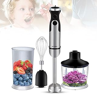Elektryczny blender ręczny 1200 W ekspres do soków 220 V idealnie nadaje się do przygotowywania smoothie, zup, salsas, guacamole, krążków kwiatowych, karmienia niemowląt
