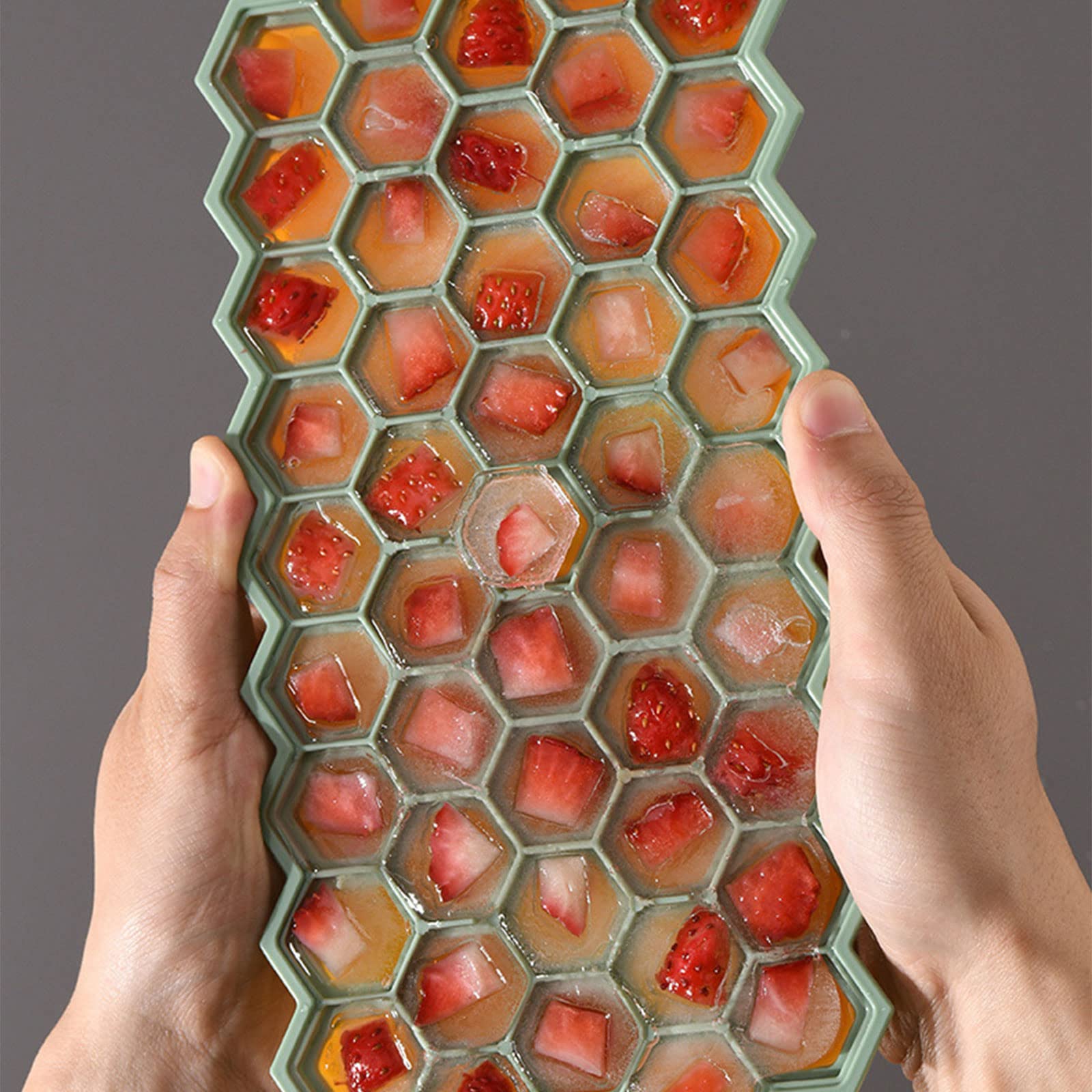 Forma Plaster Miodu Wielosiatkowa Lody Koktajlowe Do Domowej Kuchni Lodówka Narzędzie Tworzenia Akcesorium(Multicolor)