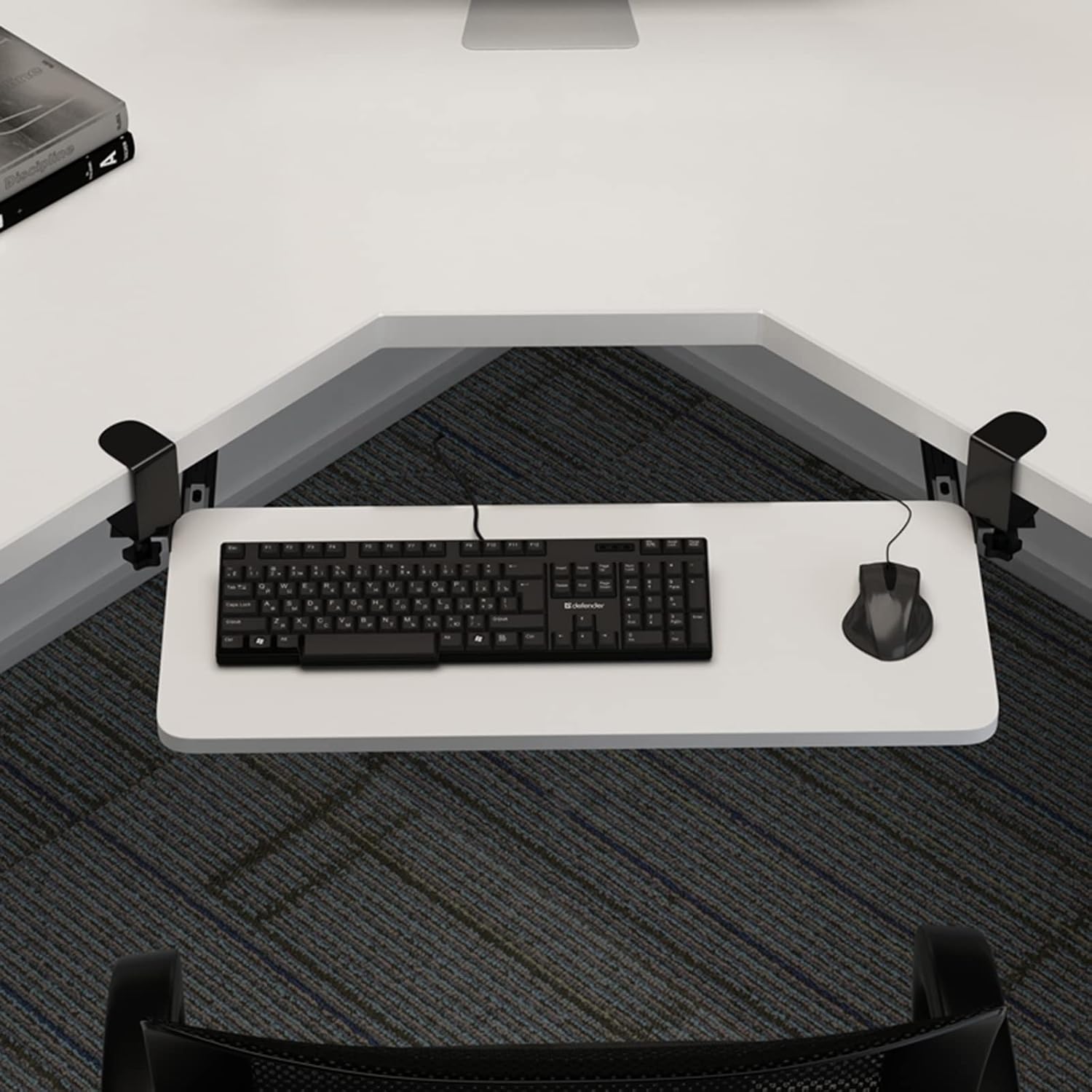 Tightstore Rotating Keyboard Tray Under Desk, Under Desk