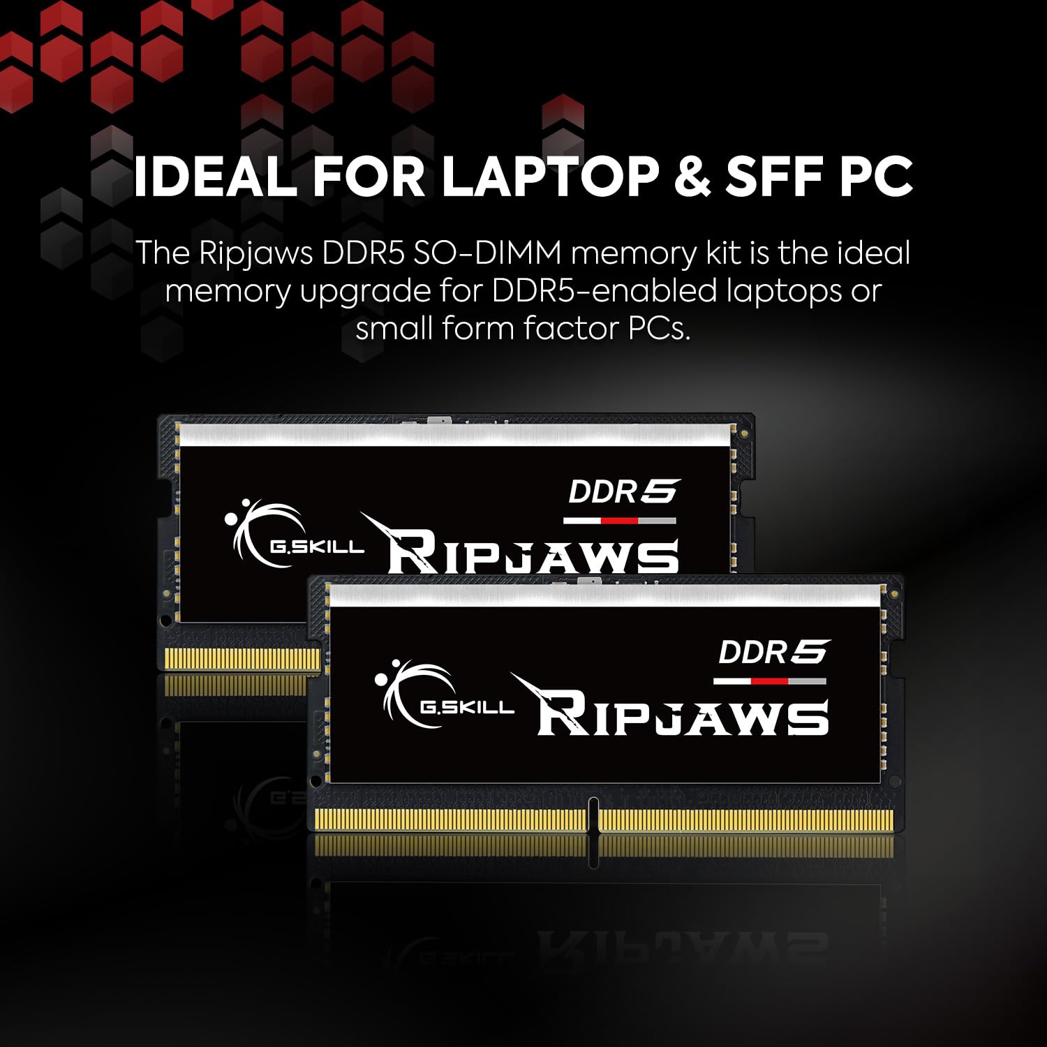 G.SKILL Ripjaws DDR5 SO-DIMM Series DDR5 RAM 16GB (1x16GB