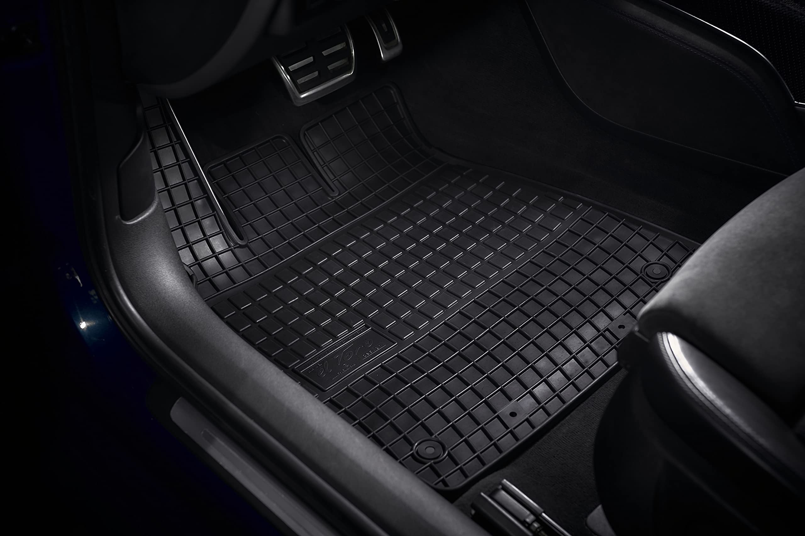 Tappetino Auto Gomma Tappetini Tappeti PO LINE 3D Pe VW Tiguan I 2007-2016 In Gomma Jeep Renegade - Foto 8