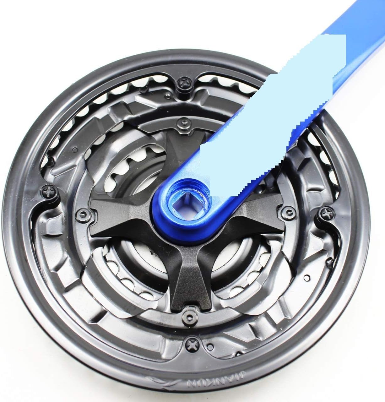 Zestaw korbowy do roweru górskiego Speed ​​Zestaw korb rowerowych(Blue With Bb)