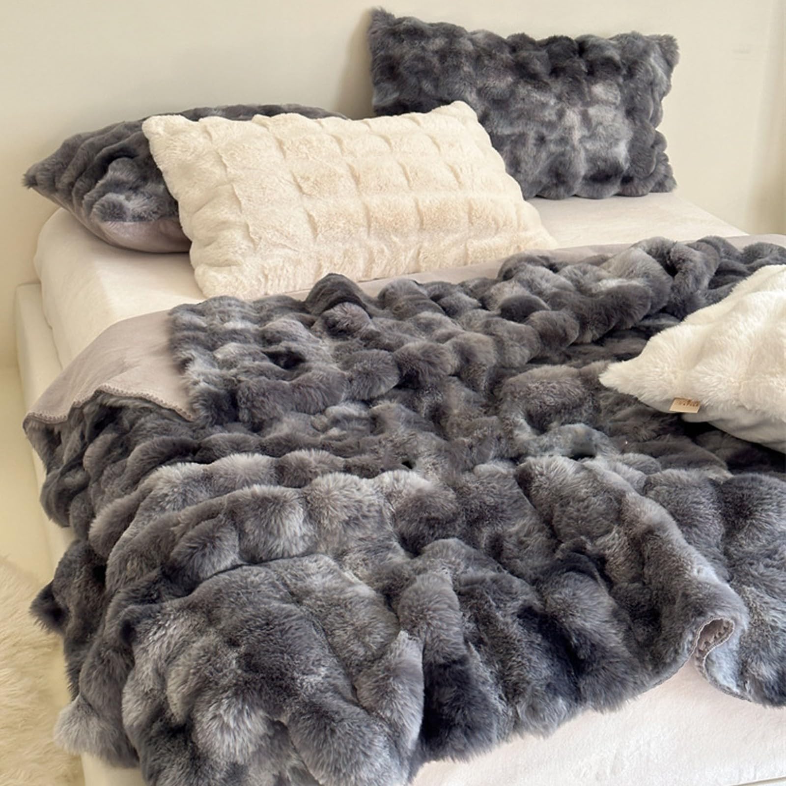 フェイクファーブランケット セール】FUR BLANKET S フェイクファー ブランケット（ブランケット