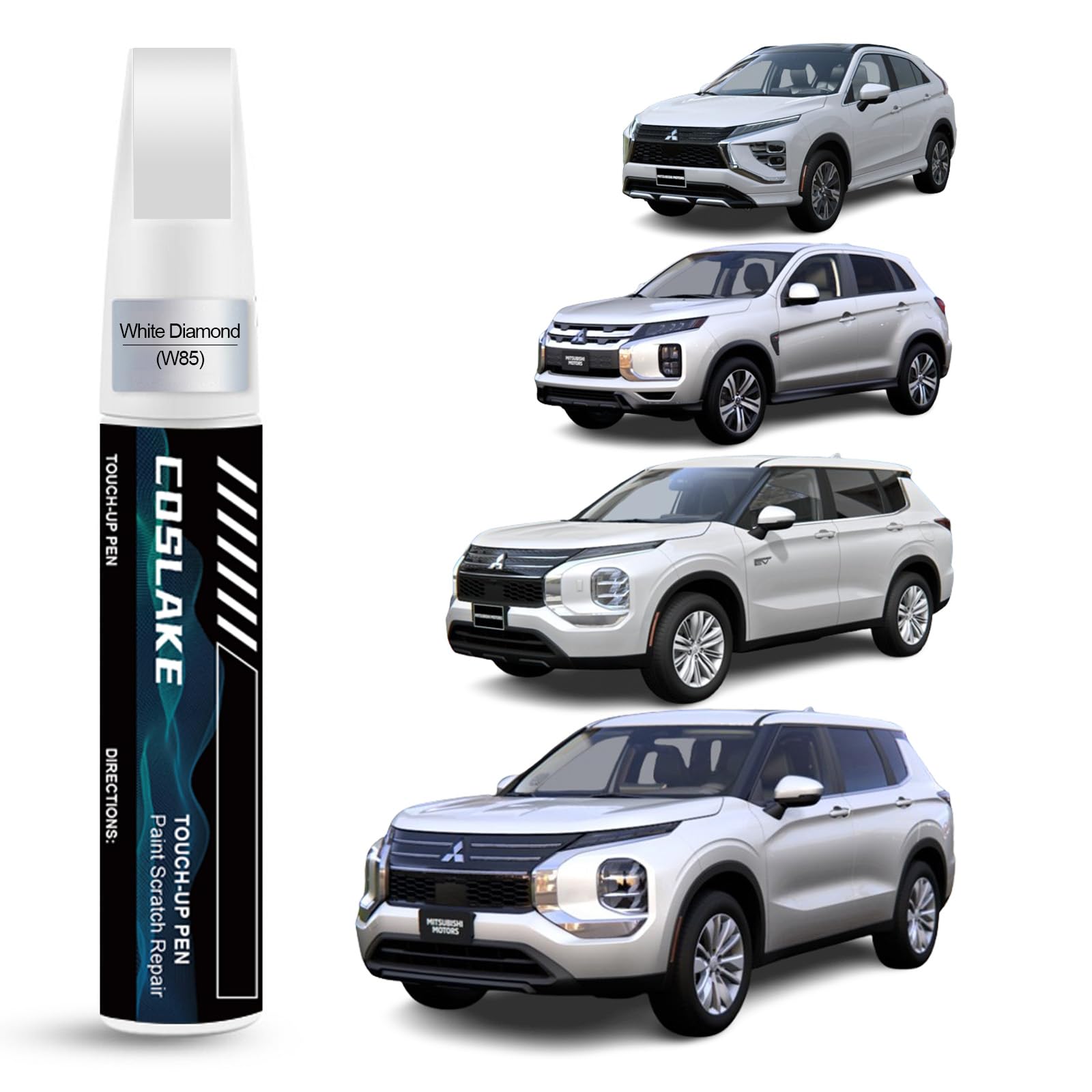 Amazon.com: COSLAKE Car Touch Up Paint(White Diamond(W85