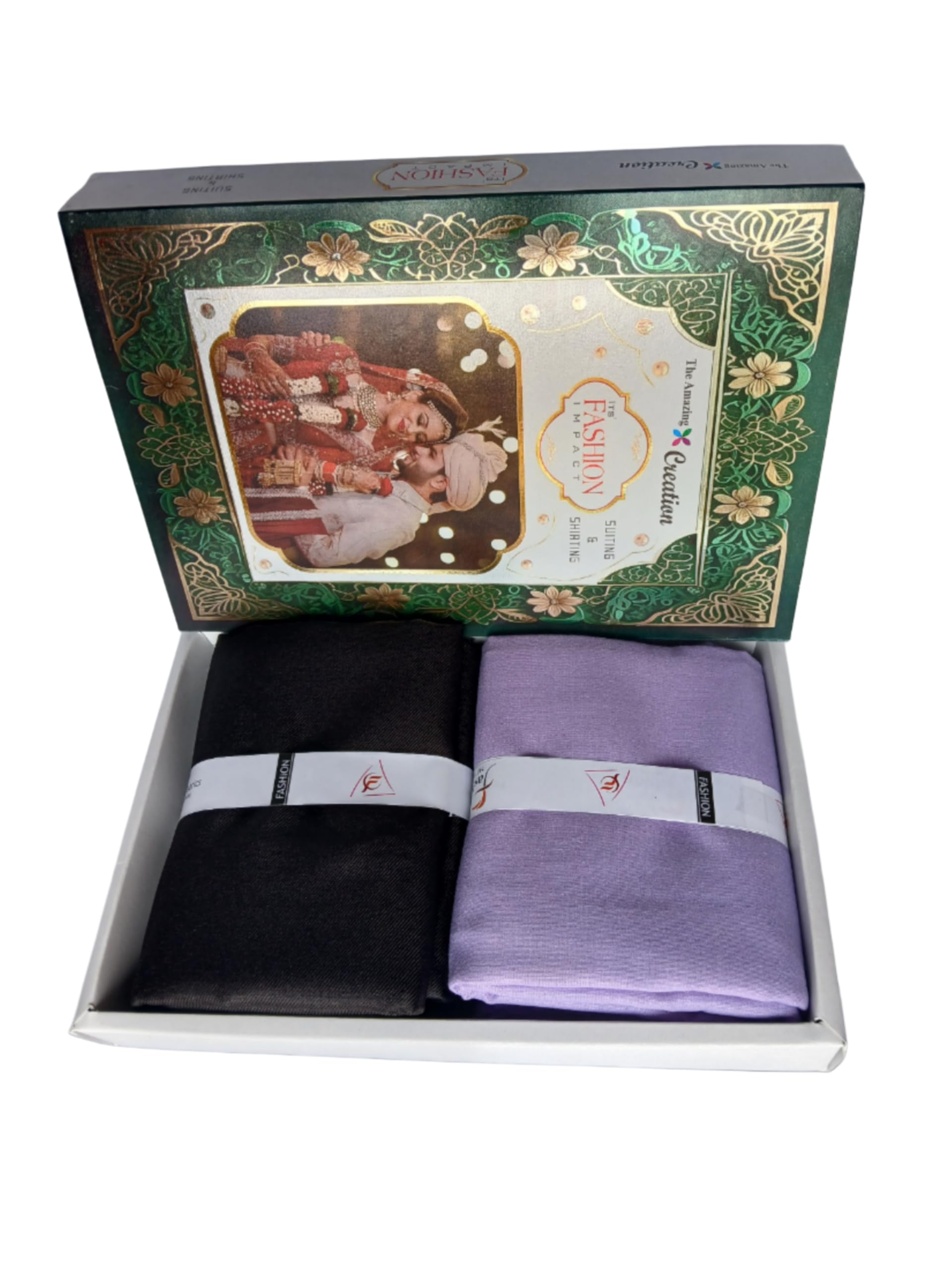 Unstitched Shirt and Trouser Fabric Combo for Men, Cotton Blend, 2.25m Shirt Cloth and 1.20m Pant Piece-image-30