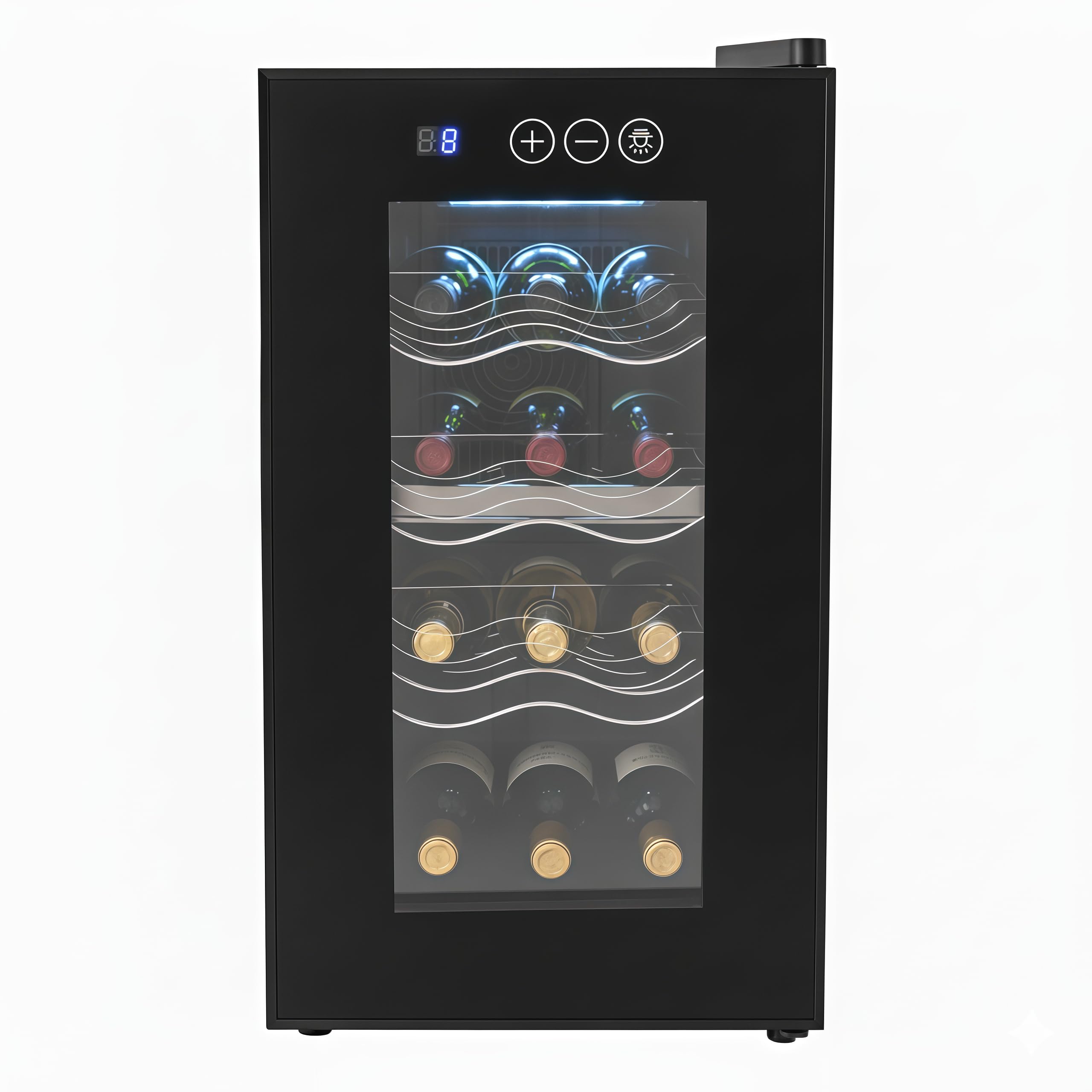 BIAZFYIUW Wine Fridge Wine Cooler