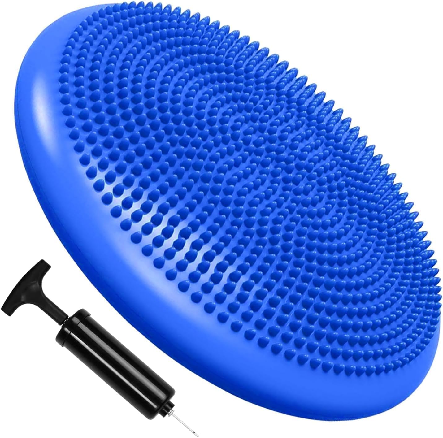 Wobble Balance Cushion Board for Fitness Exercise, Core Workout, Stability Training, Sensory Seat Cushion for Chair, Sitting Balance and Posture Support