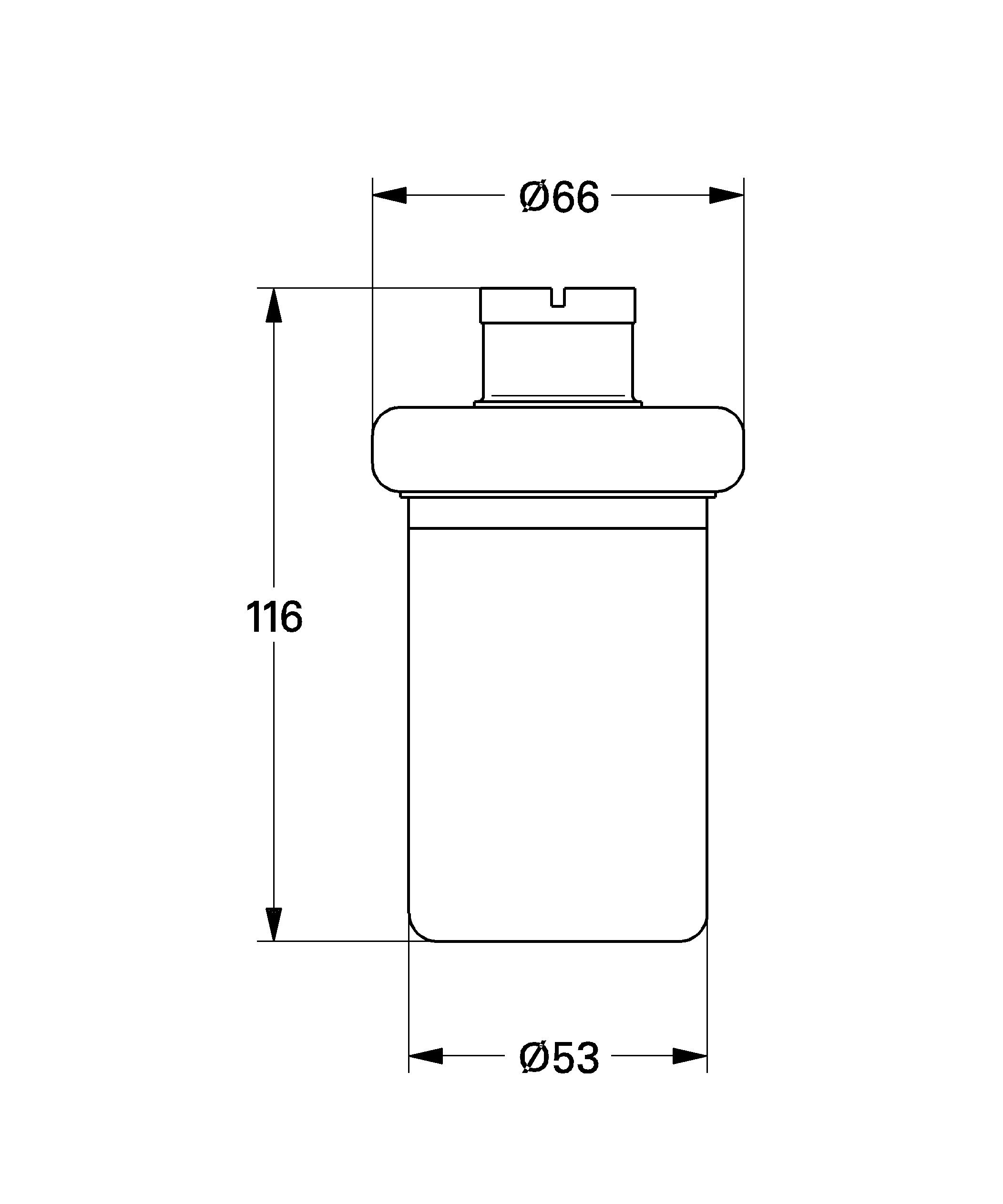 Grohe 40179000 Réservoir de Rechange