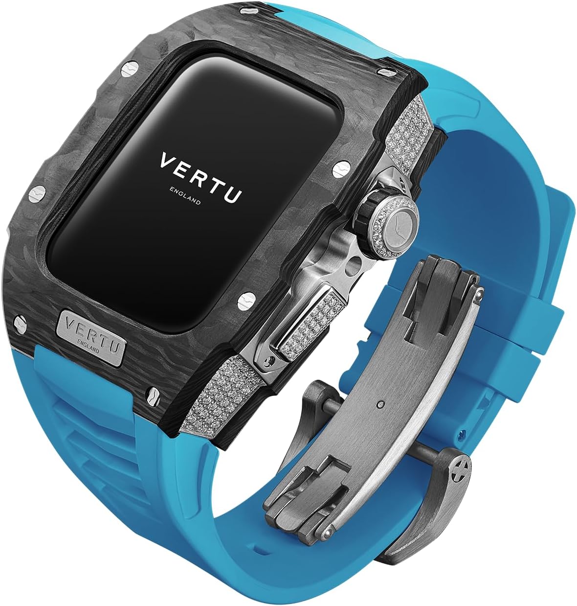 VERTU H1 Diamonds Smart Watch for Men, Mechanical Smartwatch for Android with 1.85 Sapphire Display, Answer/Make Call, Fitness Watch, Blood Oxygen, Heart Rate and 100+ Sports Modes (White/Gold) VERTU H1 Diamonds Smart Watch for Men, Mechanical Smartwatch for Android with 1.85 Sapphire Display, Answer/Make Call, Fitness Watch, Blood Oxygen, Heart Rate and 100+ Sports Modes (White/Gold)