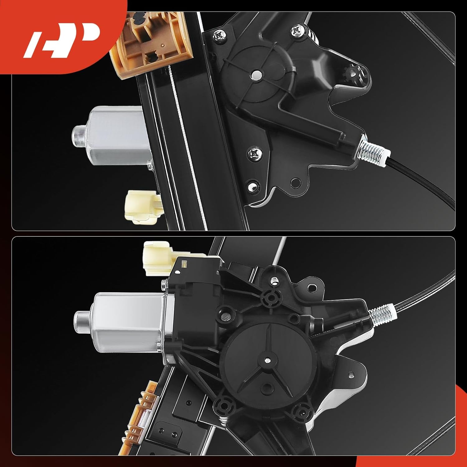 A-Premium Electric Power Window Regulator with Motor Compatible with Ford Focus 2012-2018 Front Left Driver Side