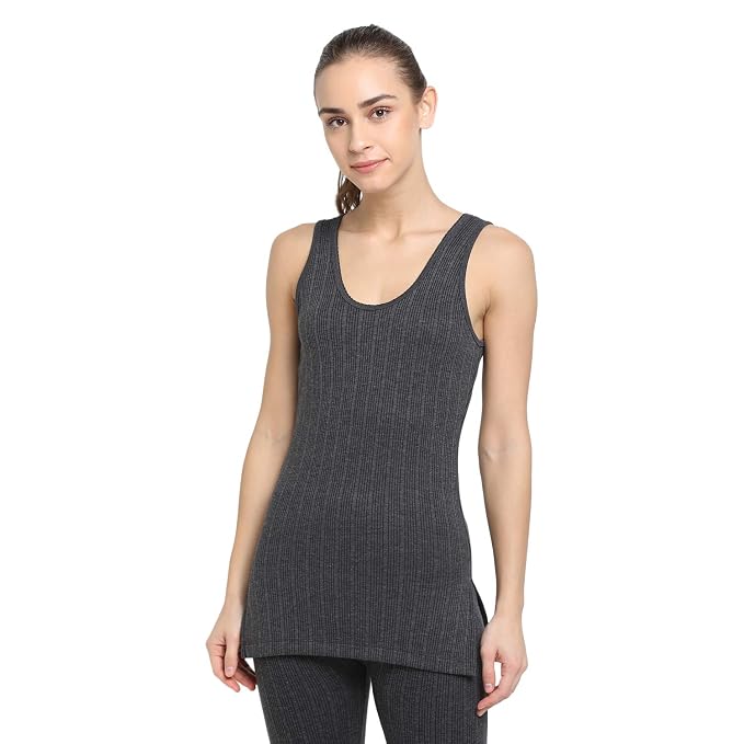Buy Dixcy Slimz Women's Thermal Camisole (K1-PR5262LW_Charcol  Melange_S_Grey, Charcoal Melange_S) at Amazon.in