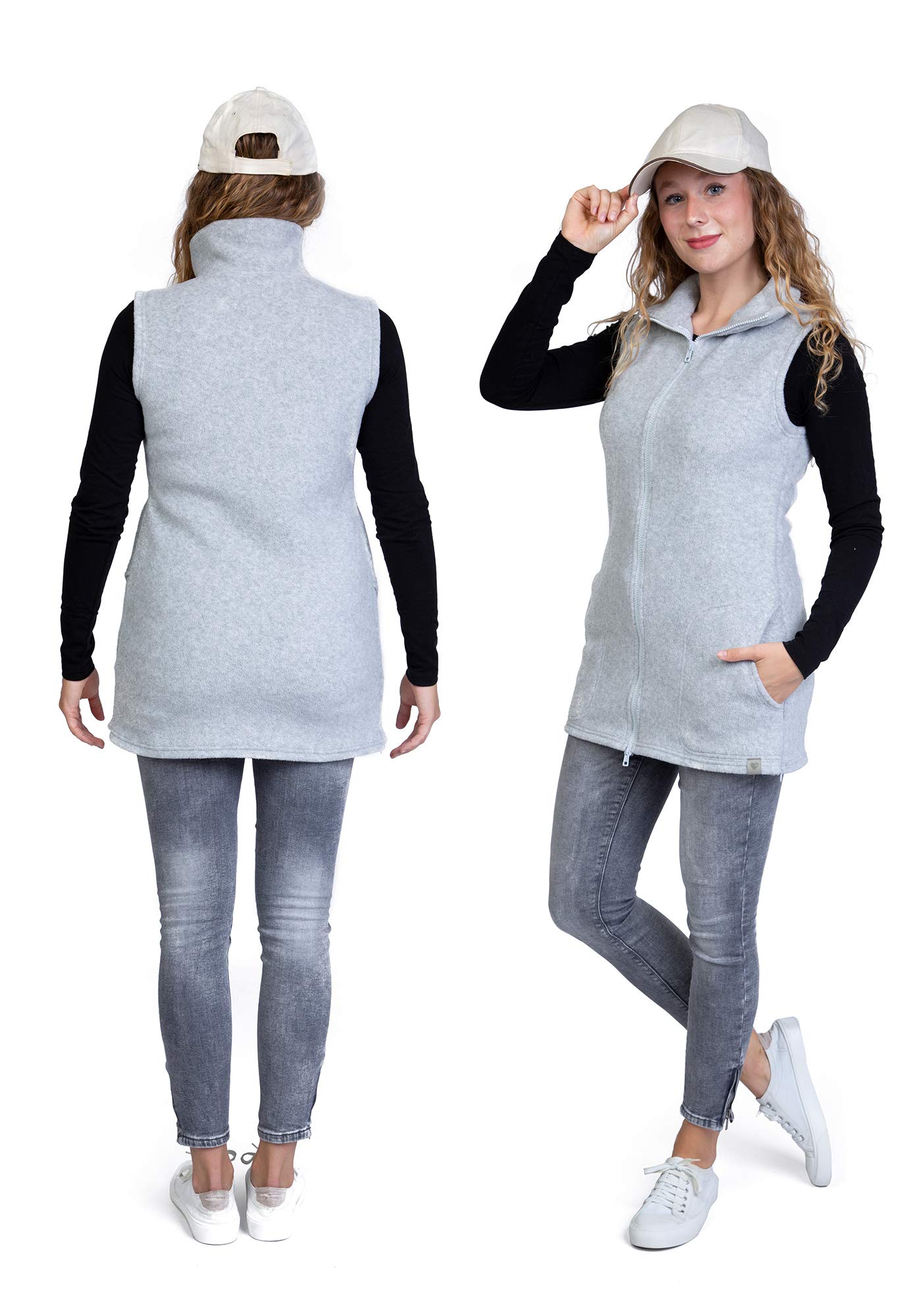 Viva la Mama - Trageweste aus Fleece, Winter Zusatzweste für Tragejacken - RERIK