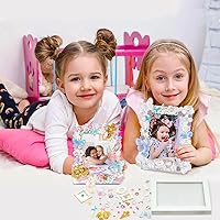 Vista 5 de DOUXFUN Kit de manualidades de marcos de fotos para manualidades, para niñas de 6 a 8, 8 a 12 años, 10 a 12 años, regalos de cumpleaños para niñas