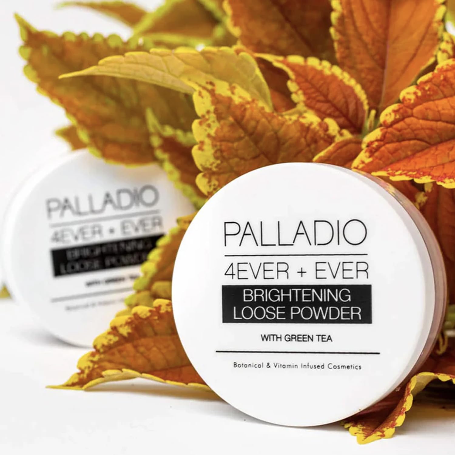 4 Ever+Ever - Polvo fijador suelto matificante, ilumina las ojeras, aclara y crea un aspecto de luminosidad, acabado suave y radiante durante todo el día (polvo iluminador) 6