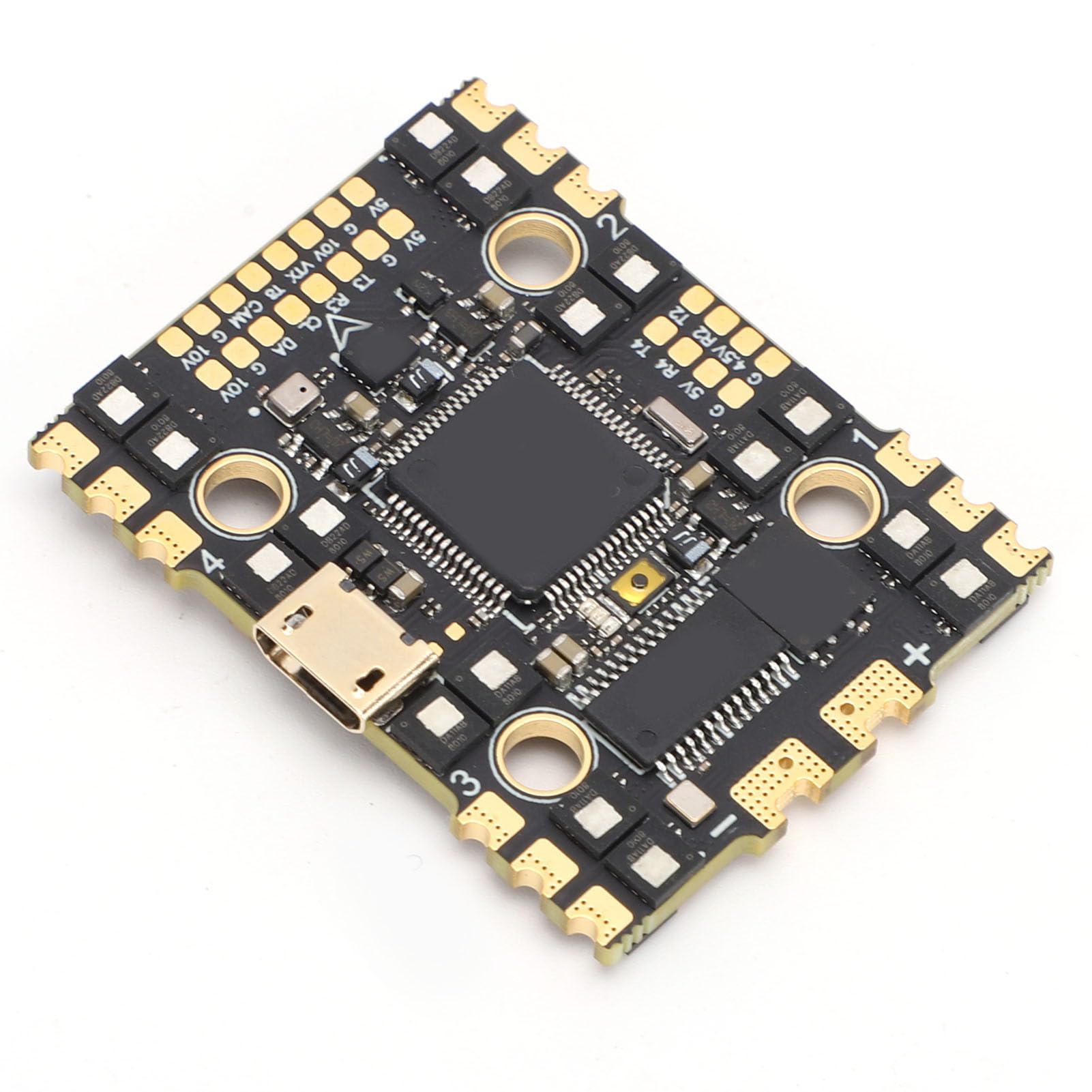 STM32F722RET6 Kontroler Lotu AIO, Lekki 50A 4 w 1 ESC z OSD i Barometrem dla Dronów Wyścigowych FPV