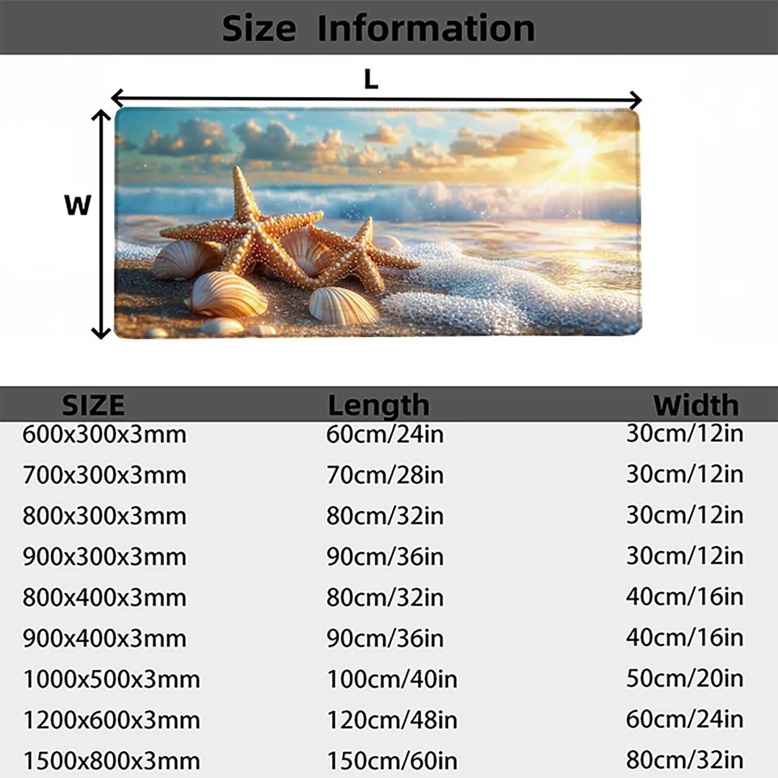 Podkładka pod mysz XXL 150 x 80 cm, gamingowa podkładka pod mysz, biała, podkładka na biurko z przyszytymi krawędziami, antypoślizgowa gumowa podstawa, wodoodporna, akcesoria gamingowe do biura