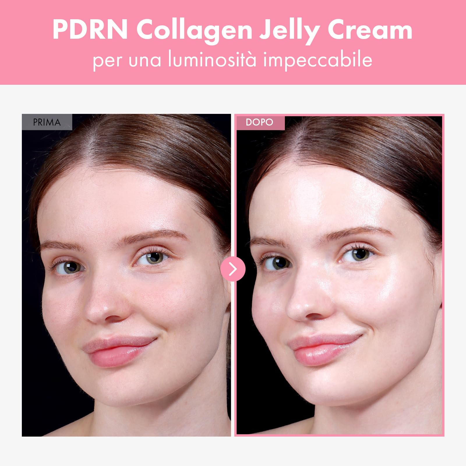 TOSOWOONG Crema Gel PDRN Collagene Rassodante per Tono Irregolare e Glow | 5.000ppm PDRN da DNA di salmone, Niacinamide, Collagene Idrolizzato, Idratante, senza coloranti, K-Beauty, 50 ml