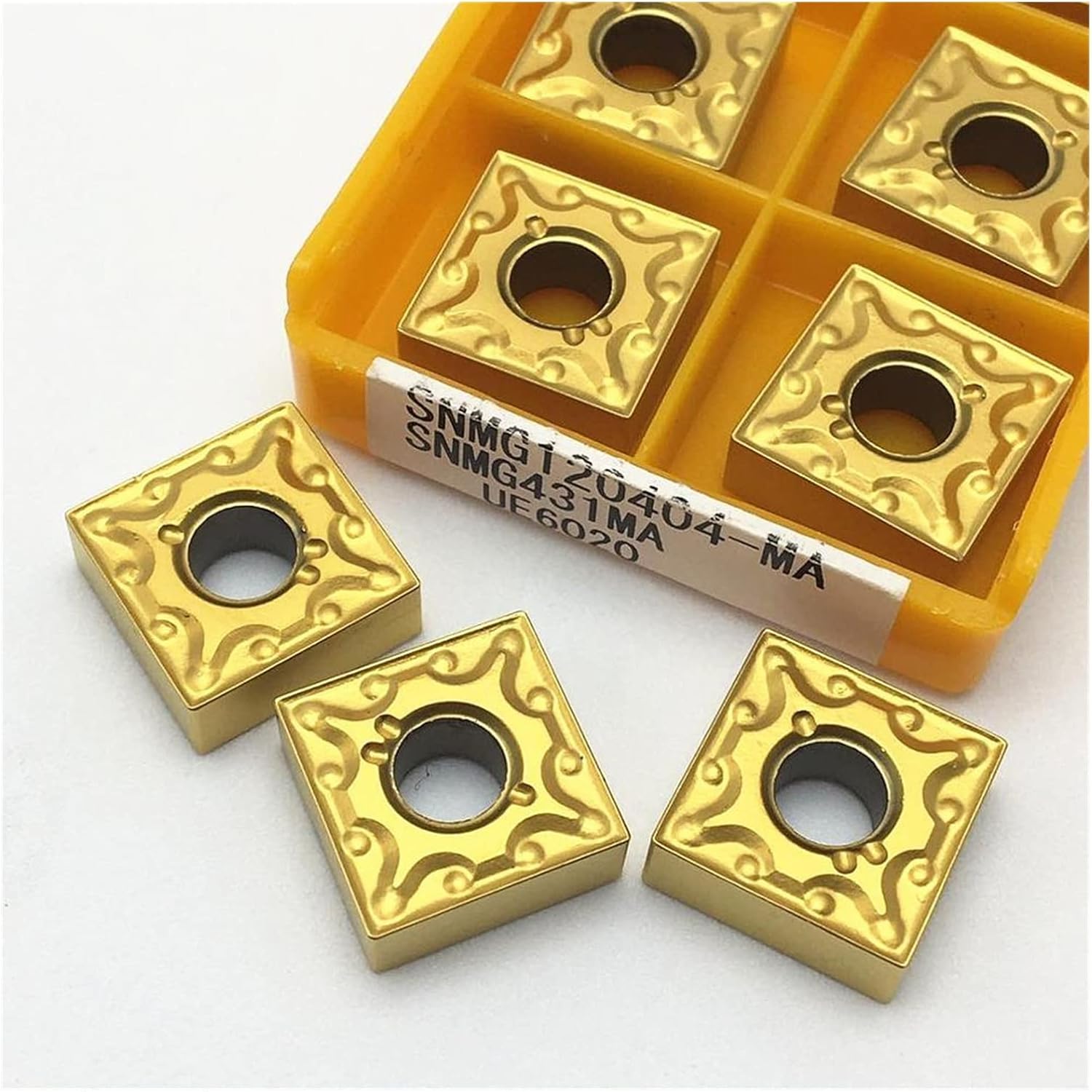 Surface Milling Cutter 10 Pieces Of Turning Insert SNMG120404 MA UE6020 Carbide Cylindrical Turning Tool CNC Lathe Tool Cutting SNMG 120404