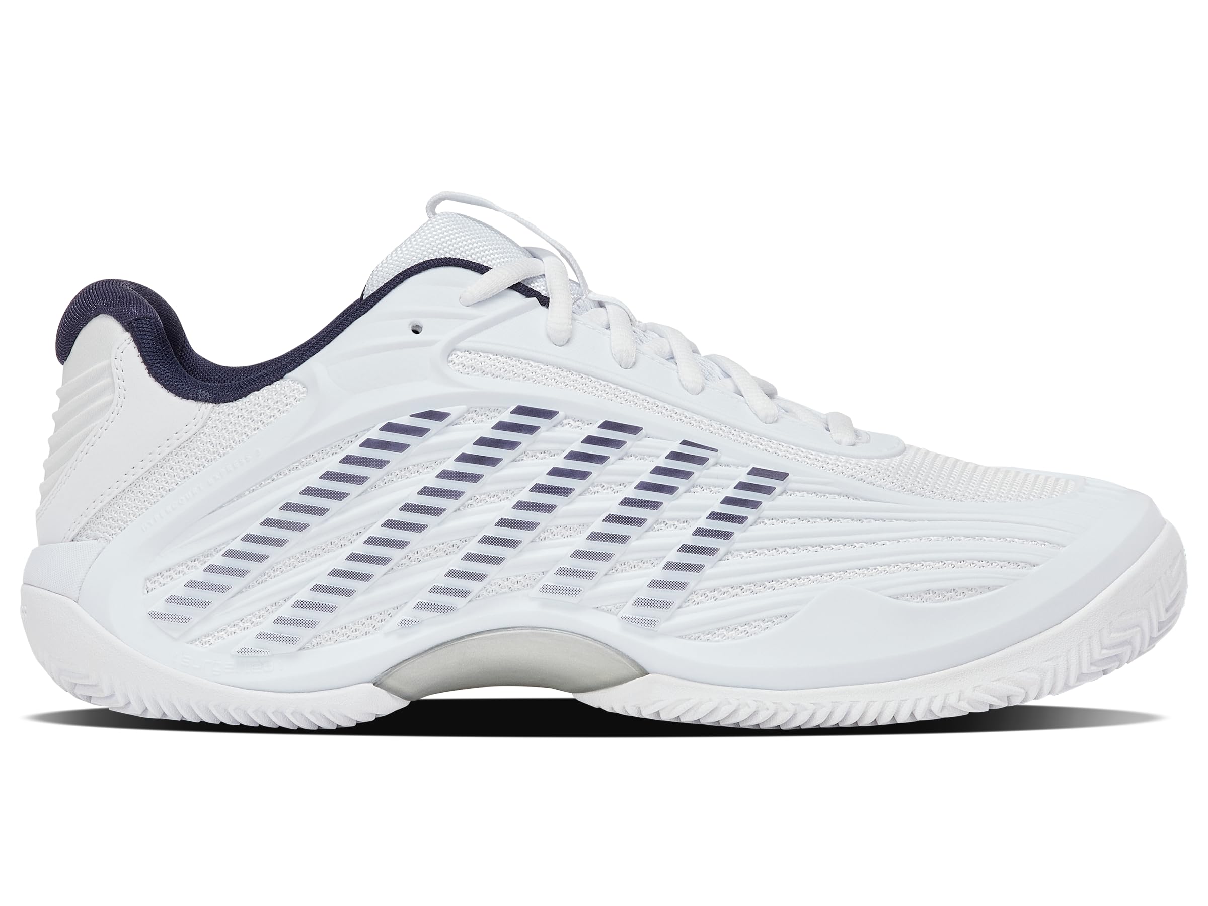 K-Swiss White/Silver | Tennis Shoes Hypercourt Express 3 Clay | /Peacoat Mens Size 9.5