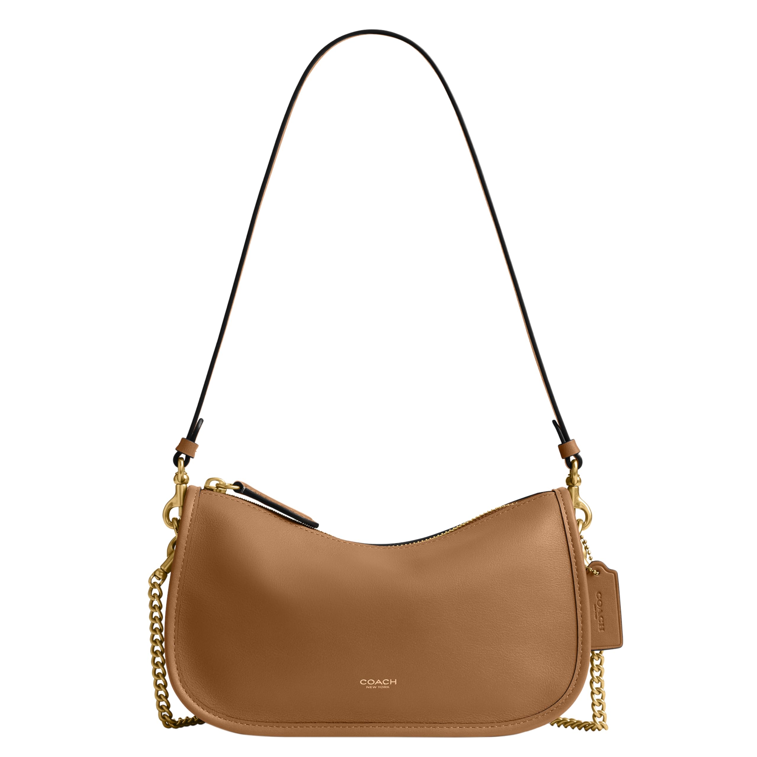 COACH Women's Natural Grain Leather Waverly Bag