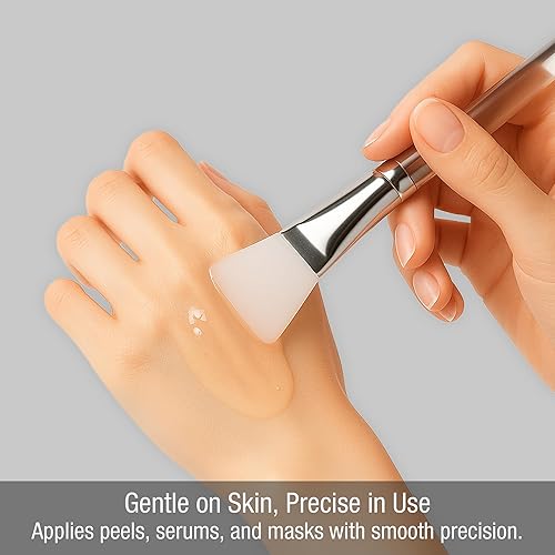 Vista 18 de APPEARUS Juego de 6 tazones de mezcla de máscara facial de silicona, 1 cuenco, cepillos y espátulas, de grado alimenticio, resistente al calor