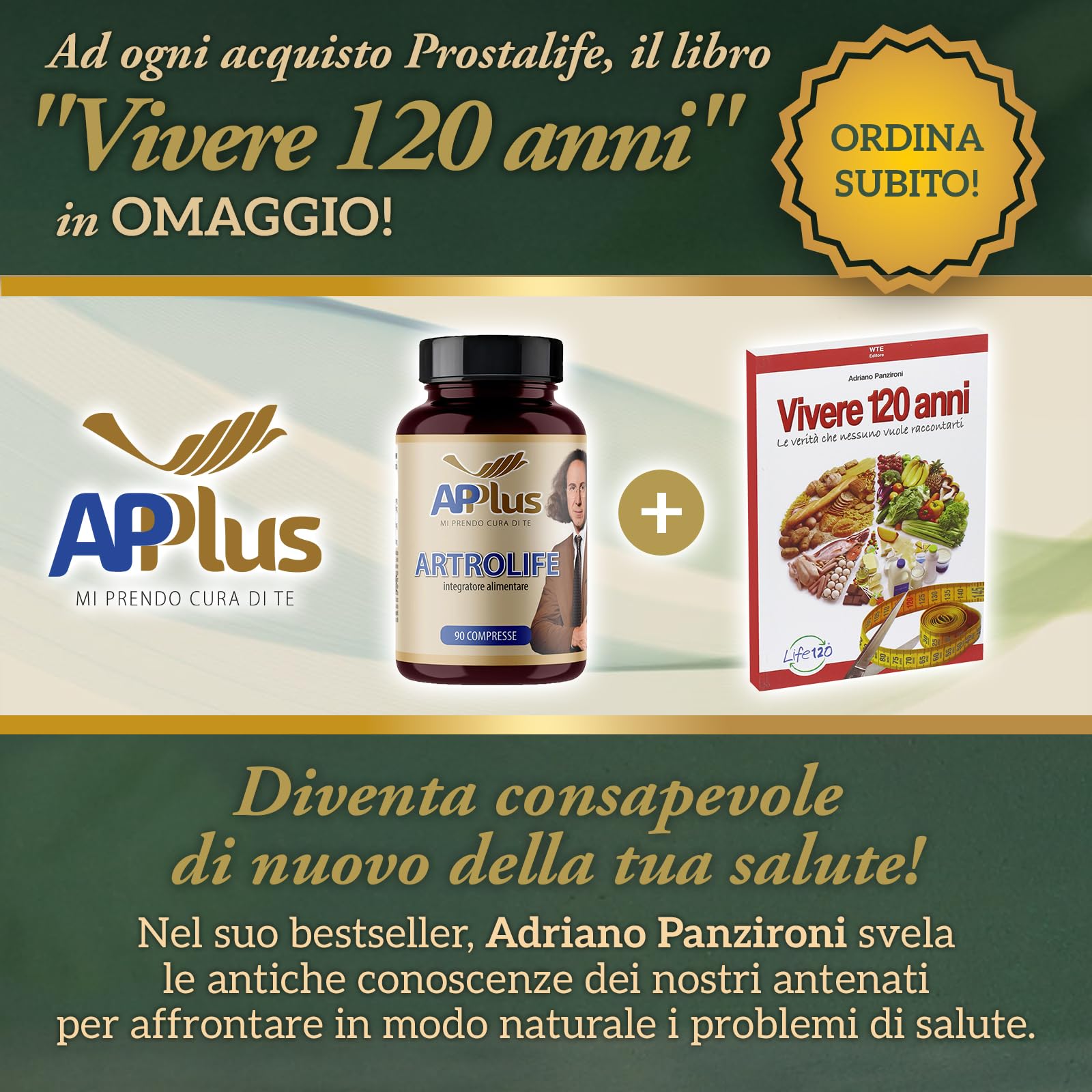 AP PLUS ARTROLIFE Integratore Alimentare per il Benessere Articolare, Supporto alla Mobilità e Stress Ossidativo con Estratti di Astragalus, Boswellia, Curcuma e Artiglio del Diavolo | 90 Compresse