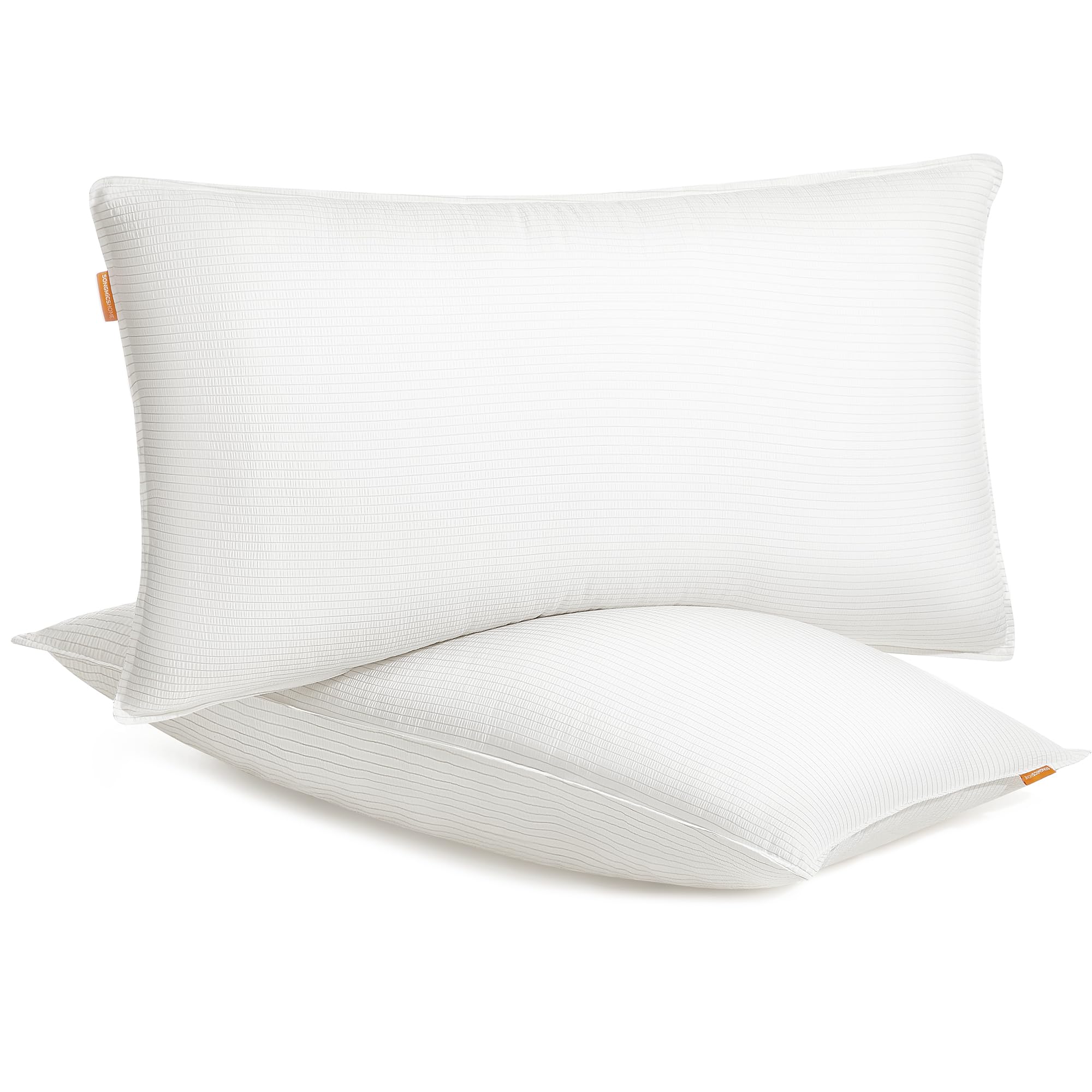 SONGMICS HOME King Pillow Set 2 – Down-Alternative Pillows