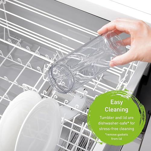 Miniatura 8 de Panasonic MXXP103 - Licuadora personal ligera con cuchillas de dientes de sierra, sin BPA, 450 W, color blanco