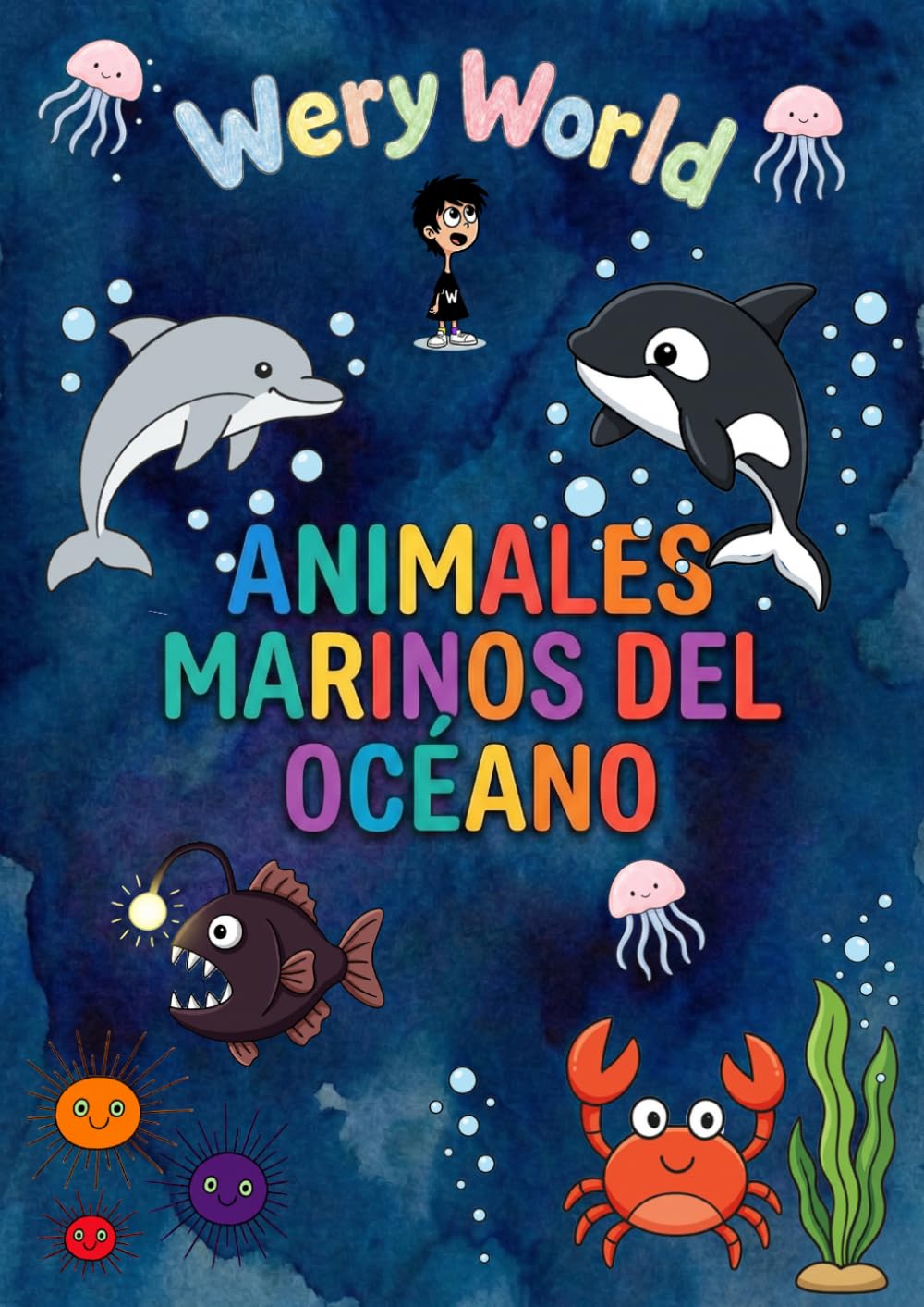 Animales Marinos del Océano: Libro de Colorear para Niños Exploradores: Libro de colorear para niños de 3 a 8 años: divertidas ilustraciones de ... Primera Expedición: Animales para Colorear)