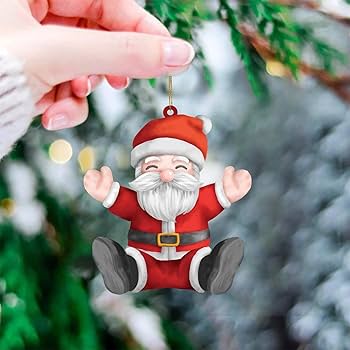 Amazon.com: Swavecat Vintage French Style Santa Christmas