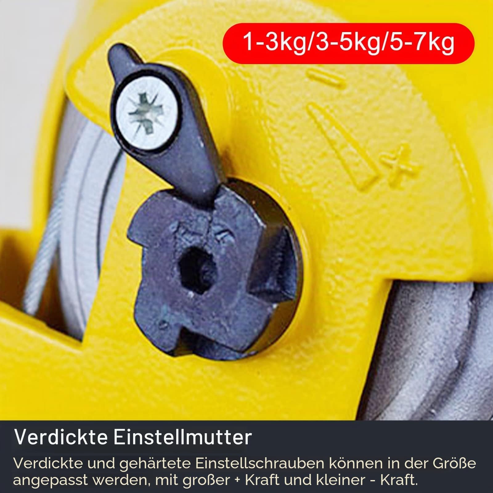 Spring Balancer, Aufhängen Federzug Balancer Einziehbarer(1-3kg)