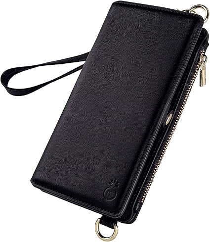 Amazon Co Jp Yuyib Iphone12 Mini ケース 5 4 手帳型 ショルダーバック ストラップ付き 分離型 カード収納 財布 スタンド機能 衝撃吸収 Iphone12 Mini 5 4 ブラック 家電 カメラ