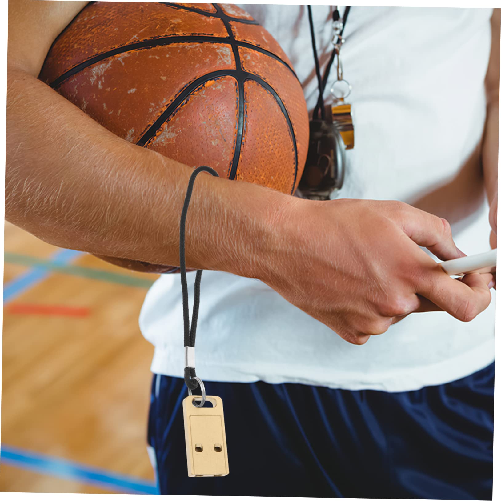 Toyvian Emergency Survival Whistle with Lanyard Pendant Whistle for Outdoor Activities Loud and Sound for Hiking Camping Boating and Rescue Signaling