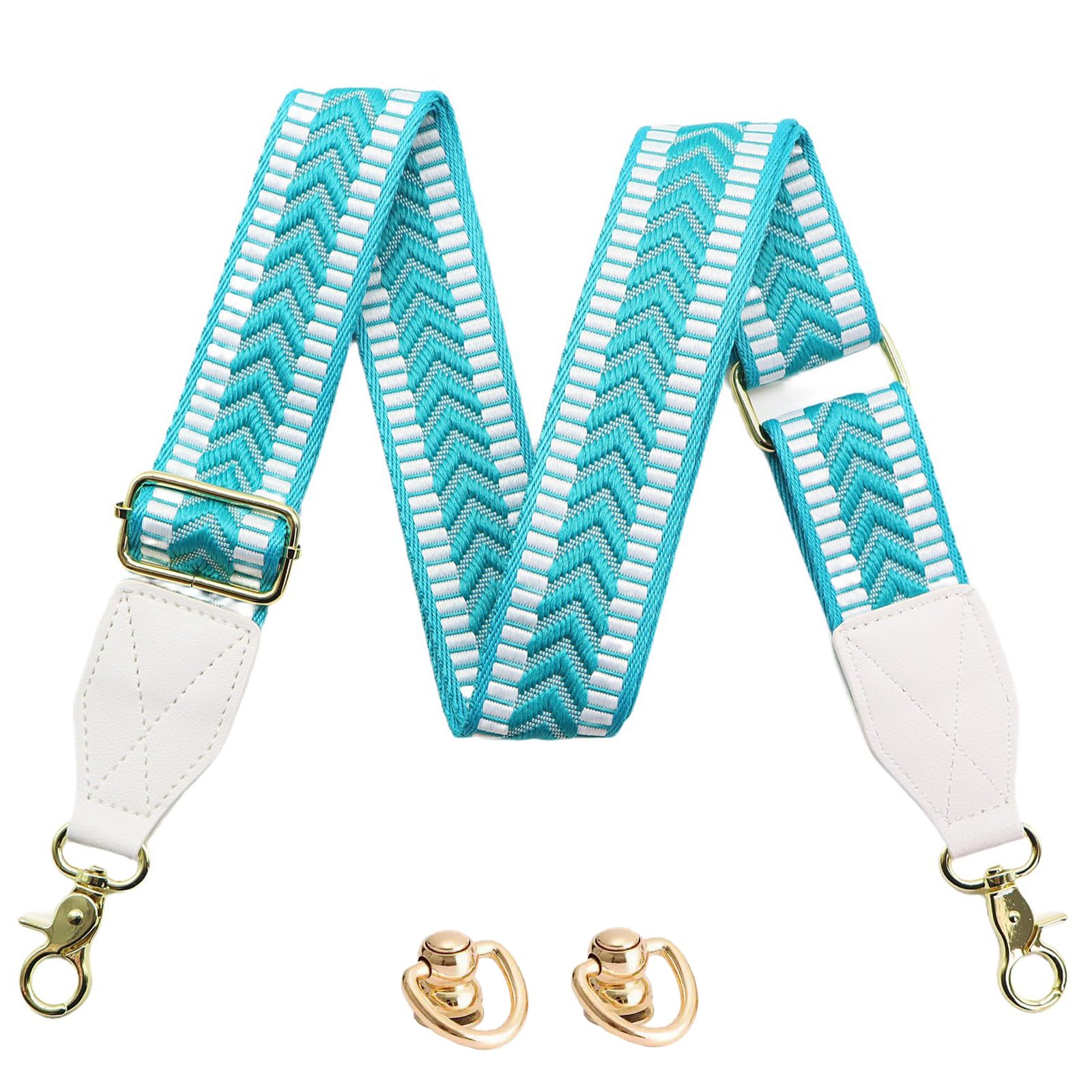 LEMEDE Purse Strap Replacement Crossbody 1.5" Wide Shoulder Strap Adjustable Straps Handbag Strap Replacement Belts